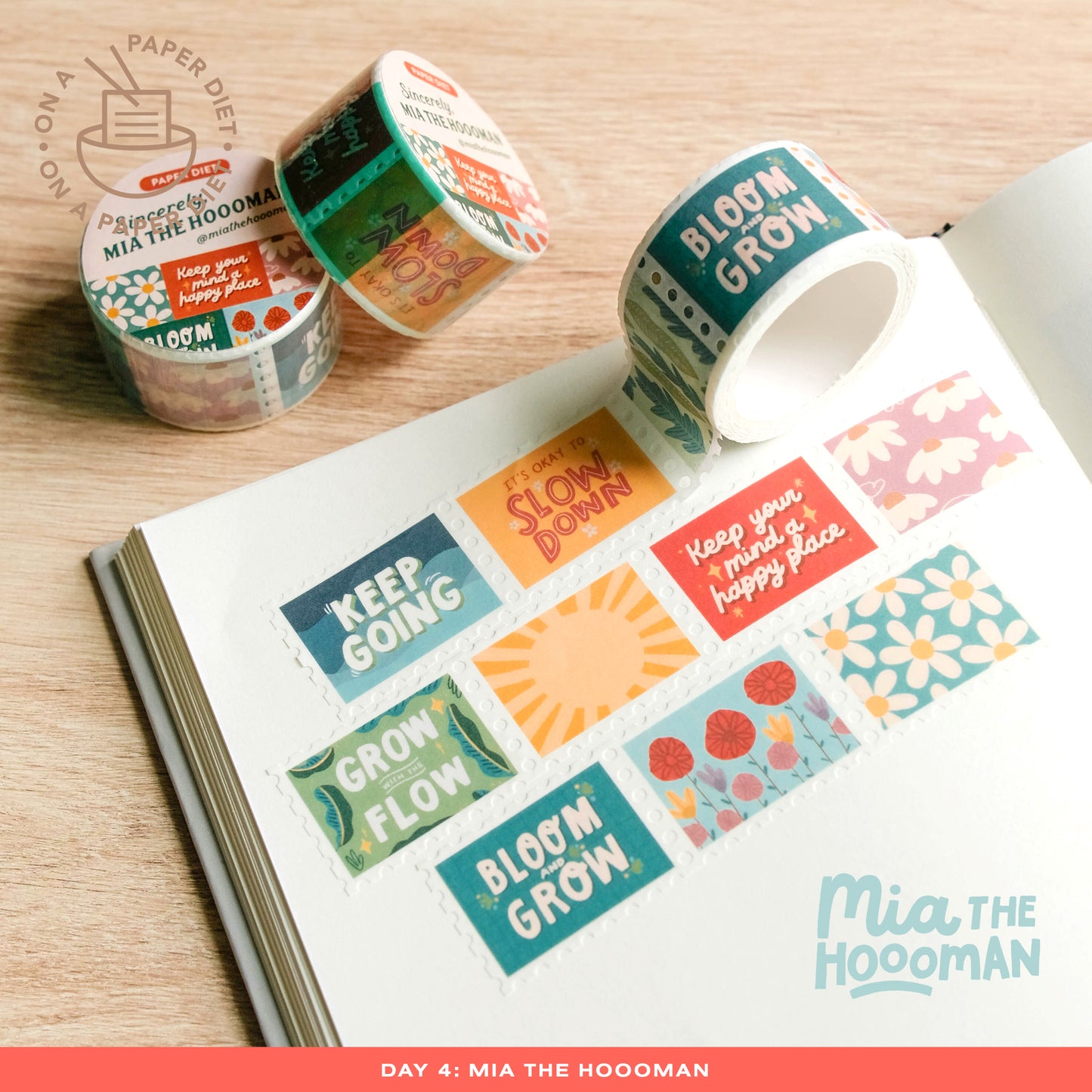 Paper Diet - Washi Tape - Letterbox Series