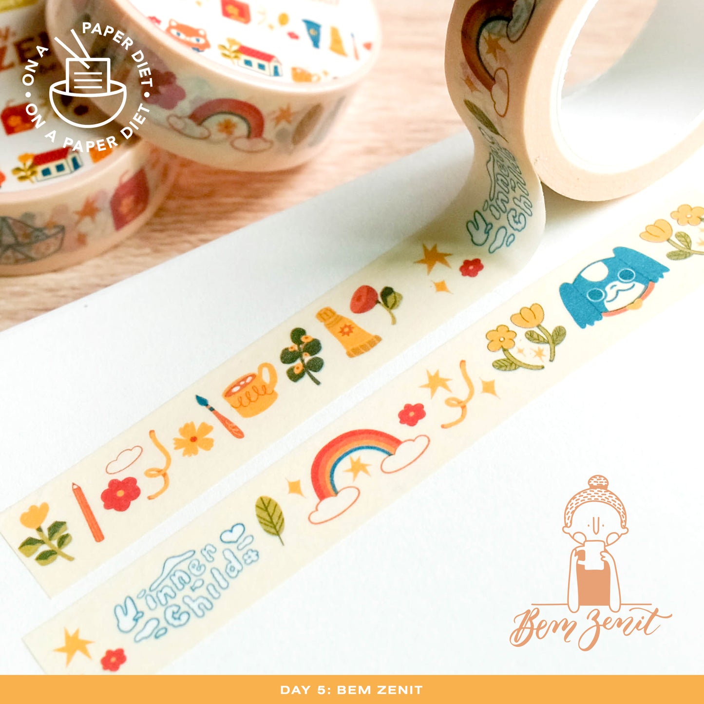 Paper Diet - Washi Tape - Letterbox Series
