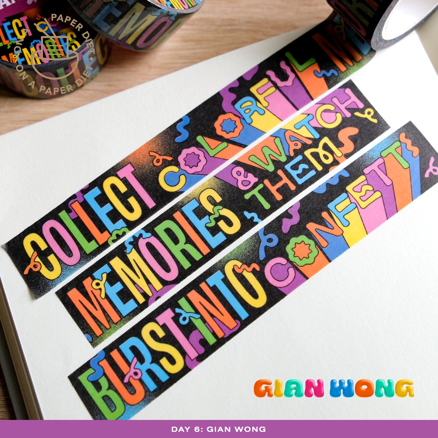 Paper Diet - Washi Tape - Letterbox Series