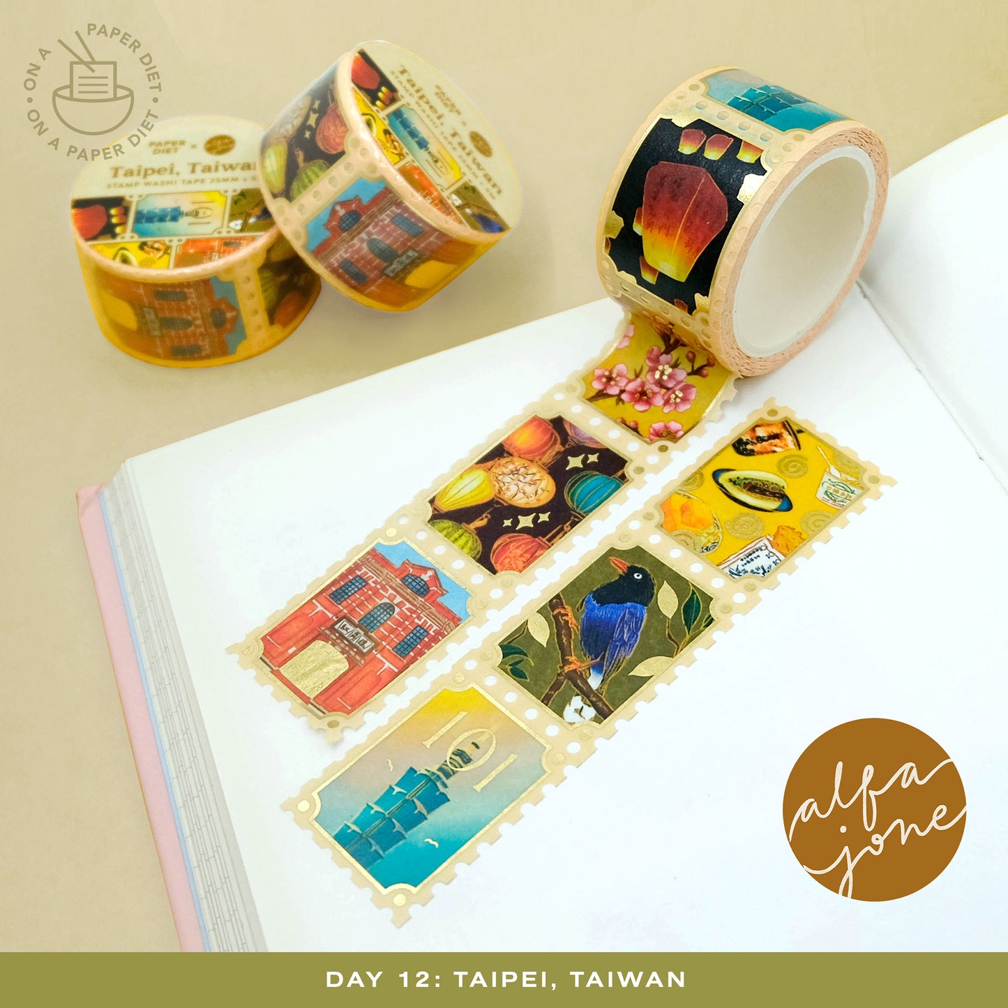 Paper Diet - Washi Tape - 12 Days of Pasalubong Series