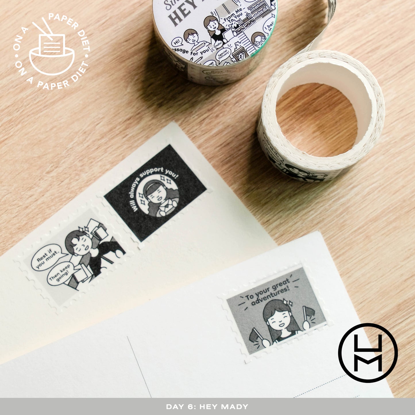 Paper Diet - Washi Tape - Letterbox Series