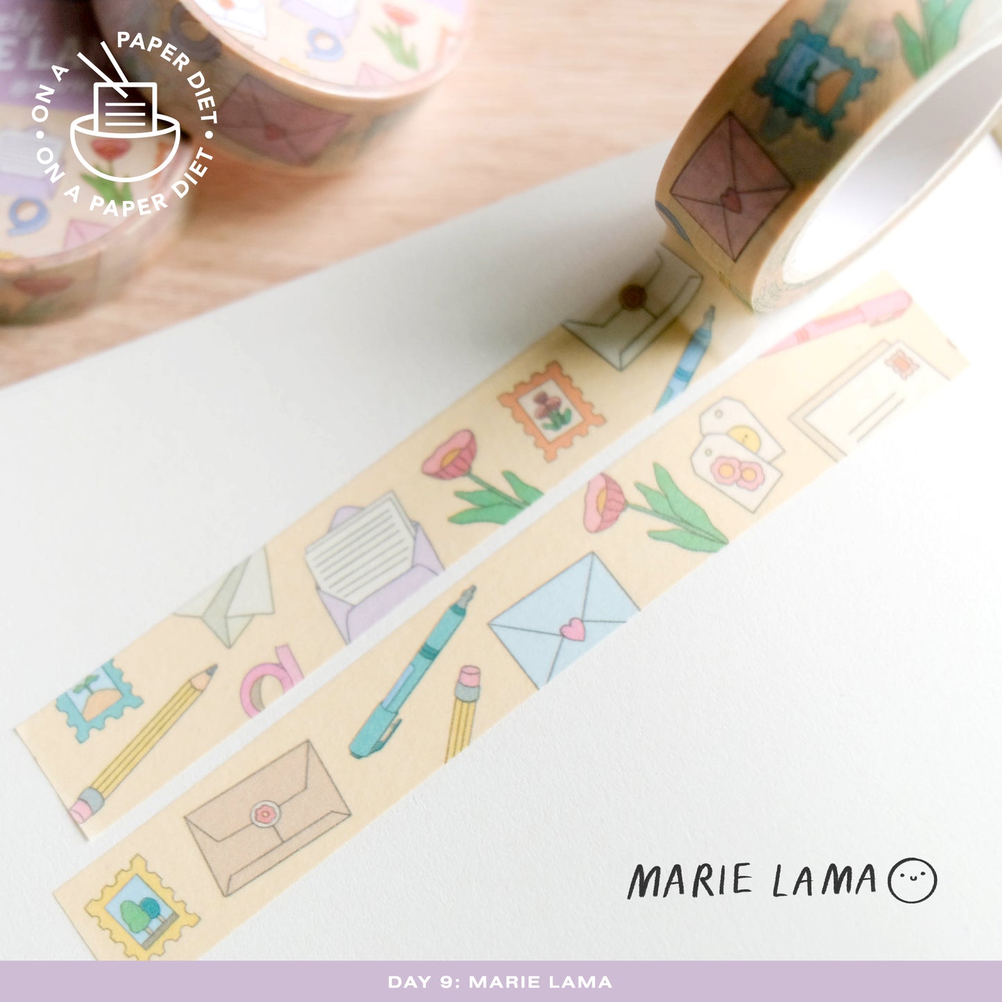 Paper Diet - Washi Tape - Letterbox Series