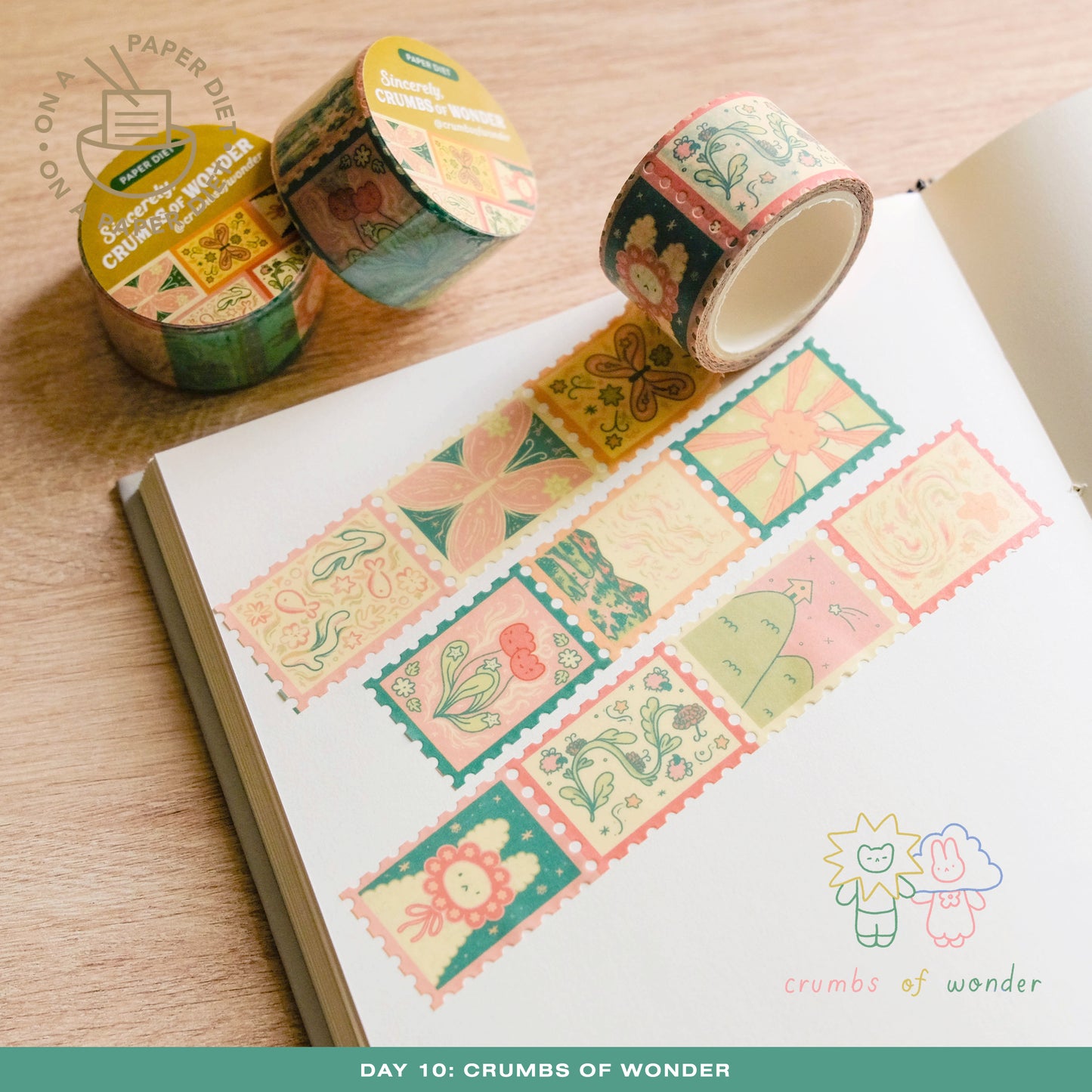 Paper Diet - Washi Tape - Letterbox Series
