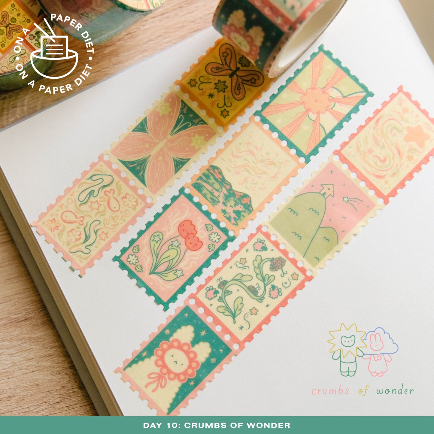 Paper Diet - Washi Tape - Letterbox Series
