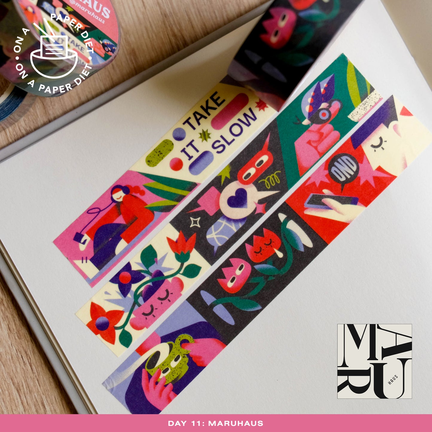 Paper Diet - Washi Tape - Letterbox Series
