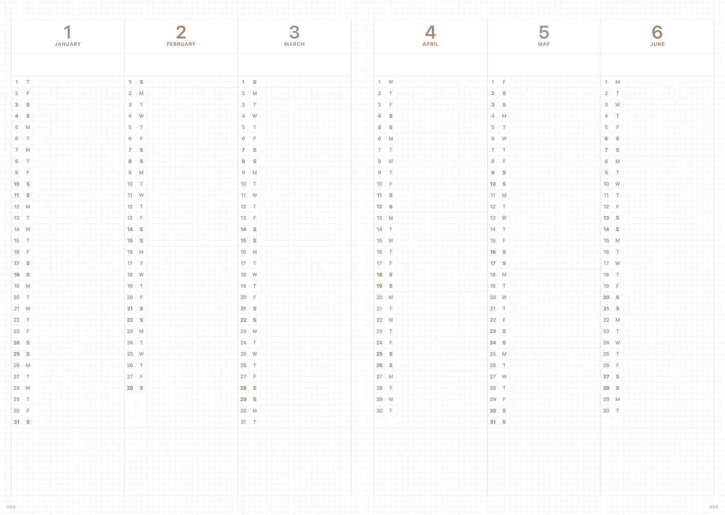 TAKE A NOTE 2026 MEDIUM PLANNER B6 (Pre-Order)