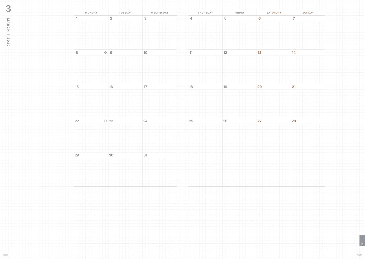 TAKE A NOTE 2026 MEDIUM PLANNER B6 (Pre-Order)