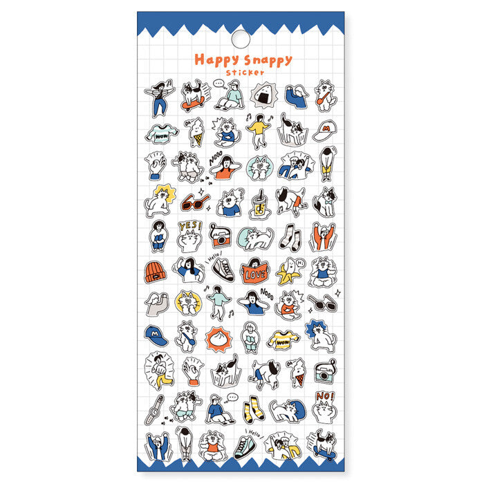 Mindwave Sticker Sheet - Happy Snappy