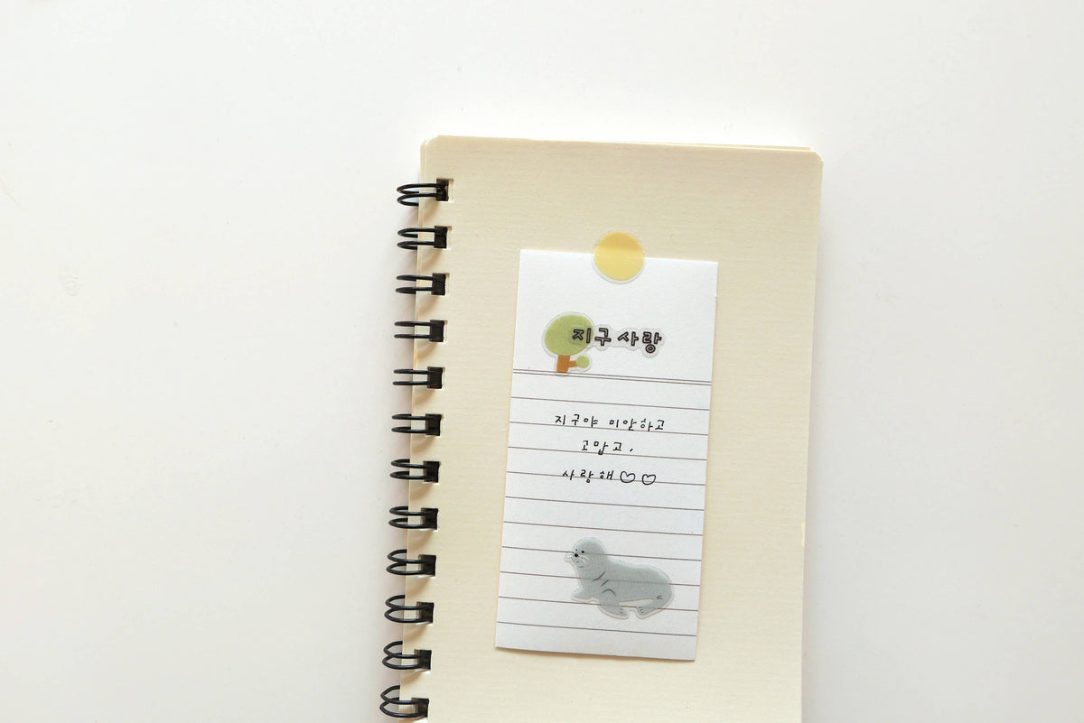 Suatelier Sticker Sheet - Save the earth