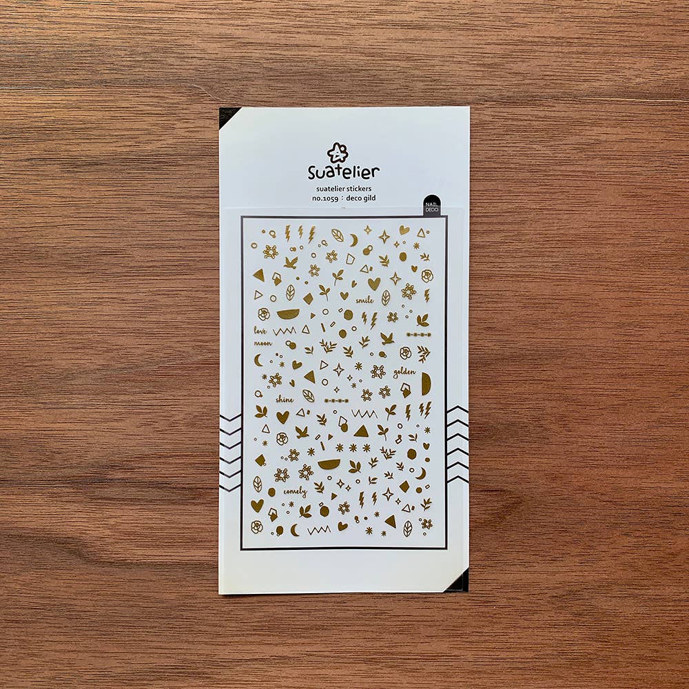 Suatelier Sticker Sheet - Deco Gild