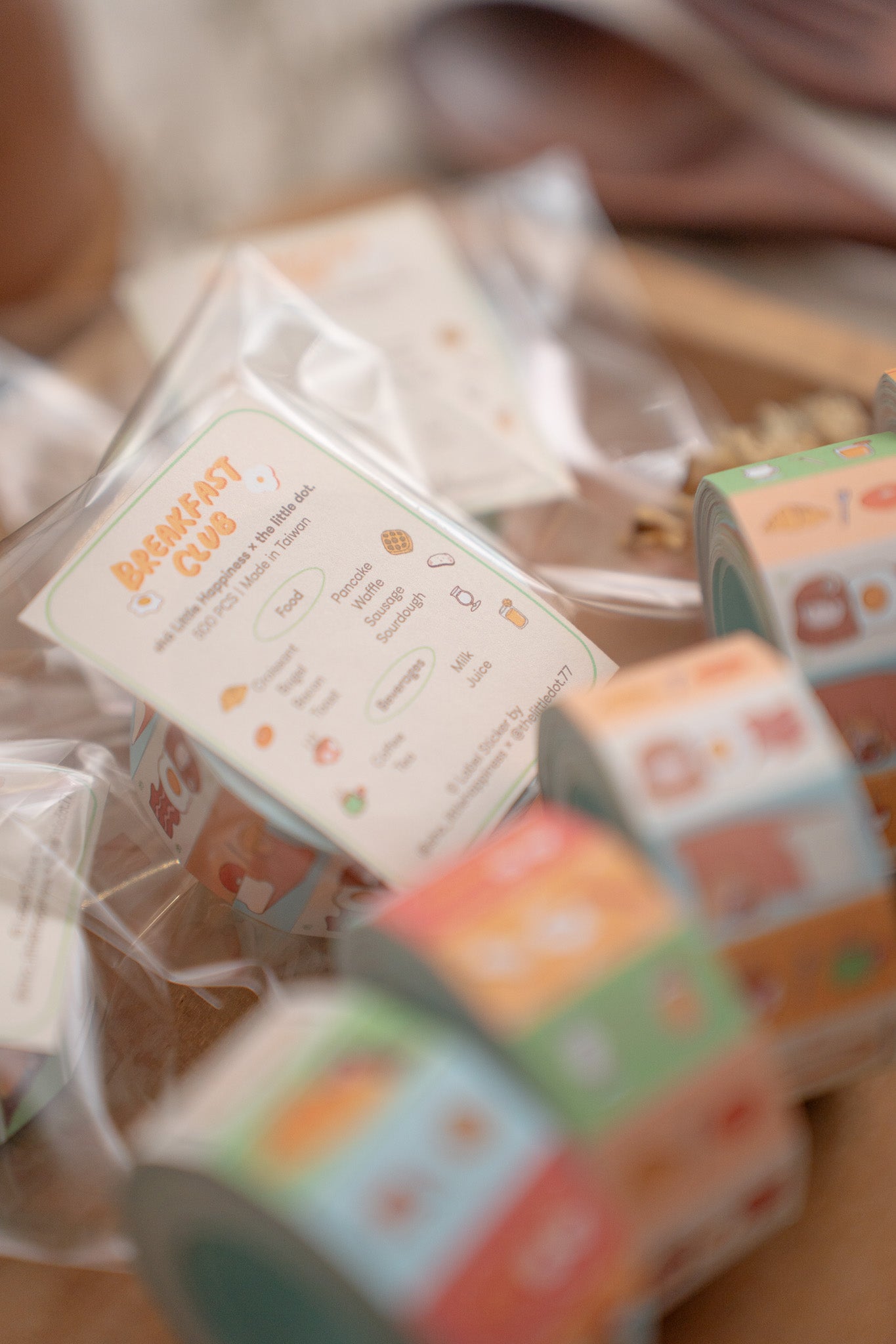 Sho Little Happiness - Breakfast Club - Label Sticker