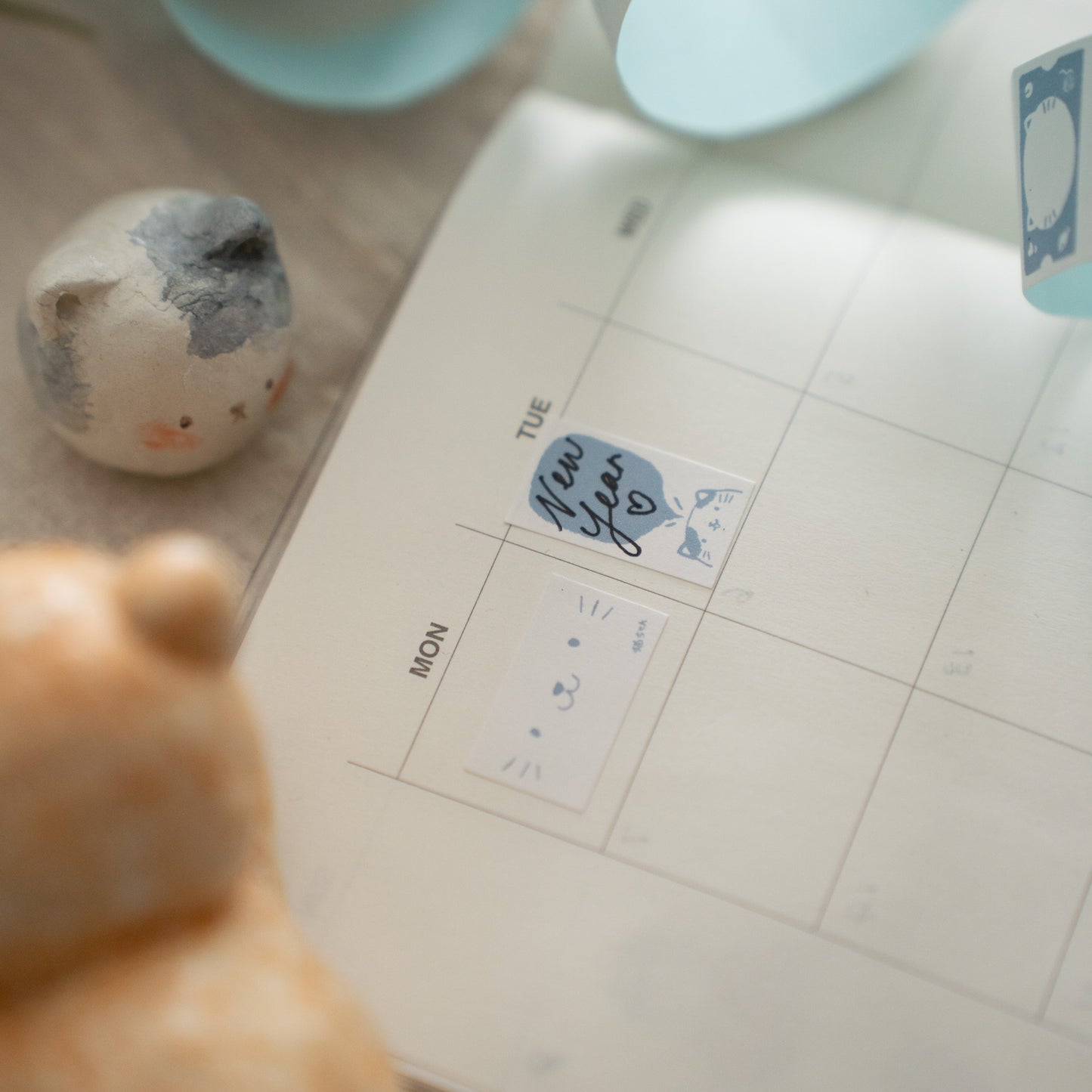 Sho Little Happiness - Cat - Label Sticker