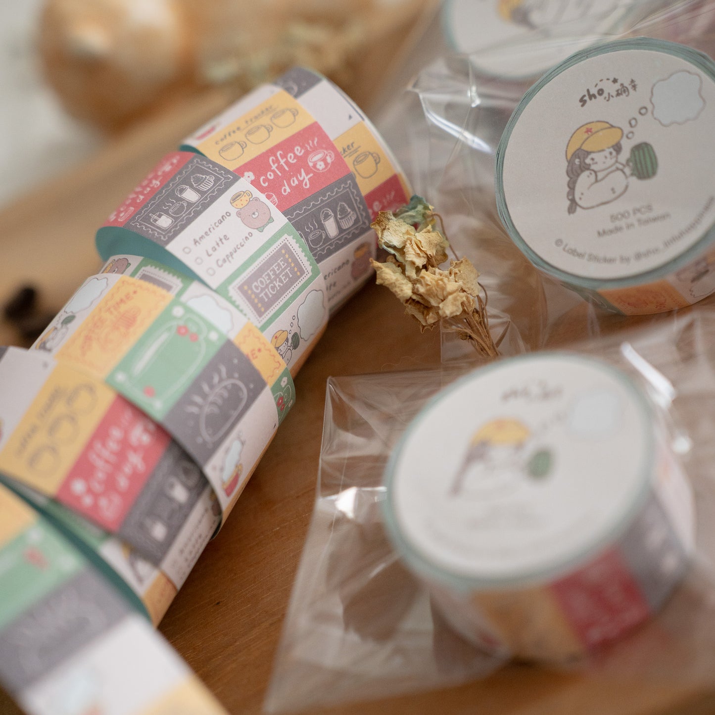 Sho Little Happiness - Coffee - Label Sticker