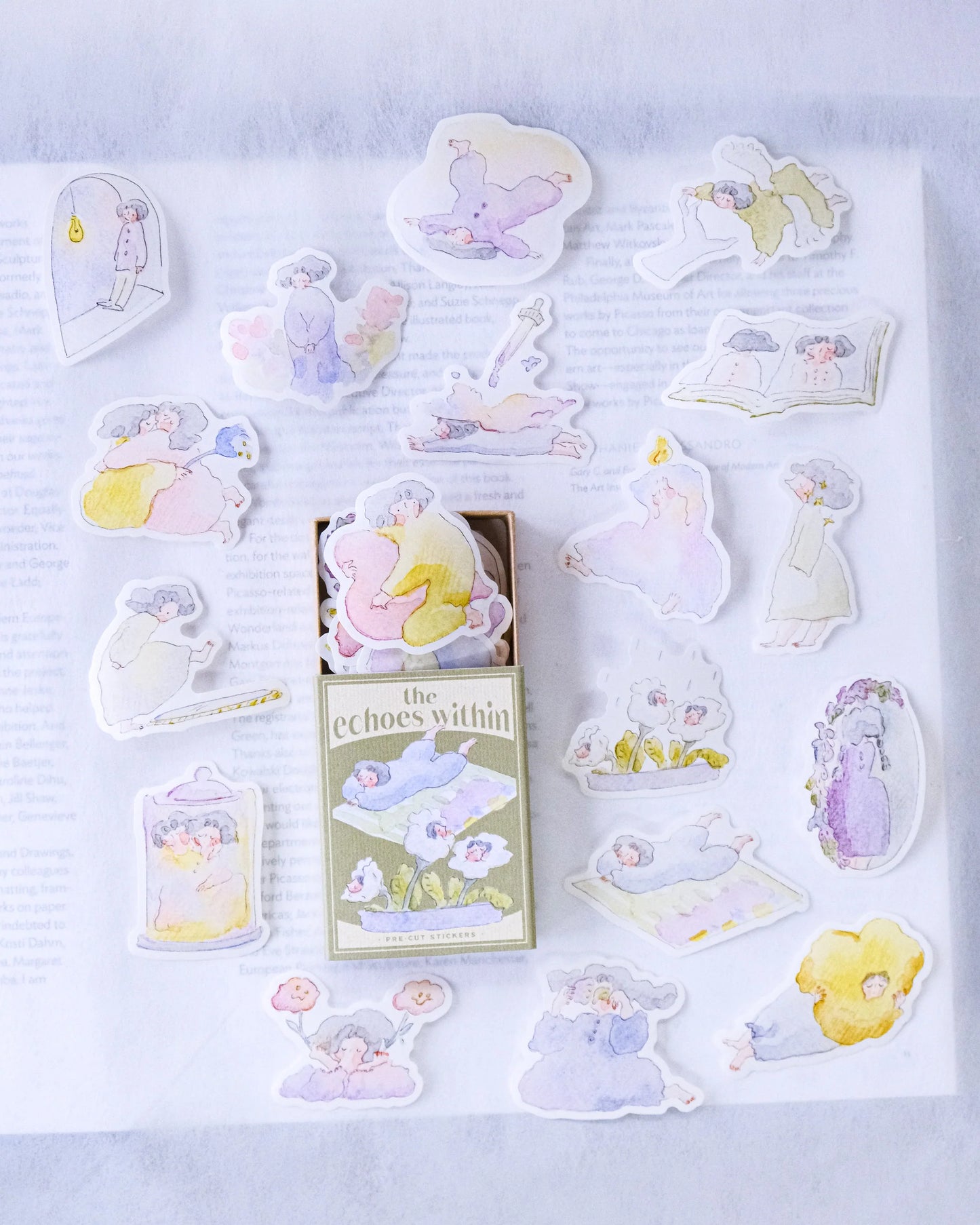 Dodolulu Matchbox Stickers - The Echos Within