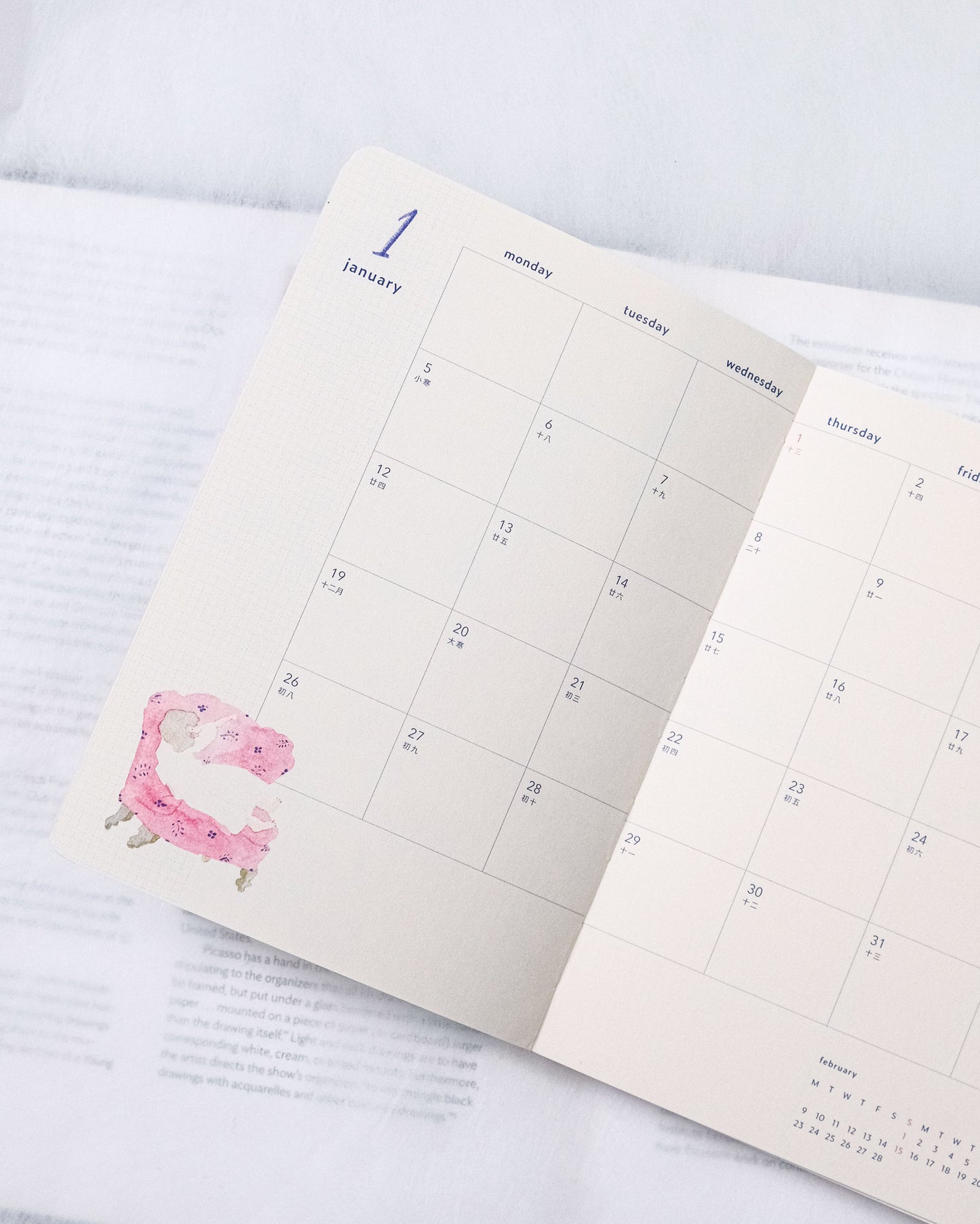 Dodolulu - 2026 B6 Weekly and Monthly Planner (PRE-ORDER)