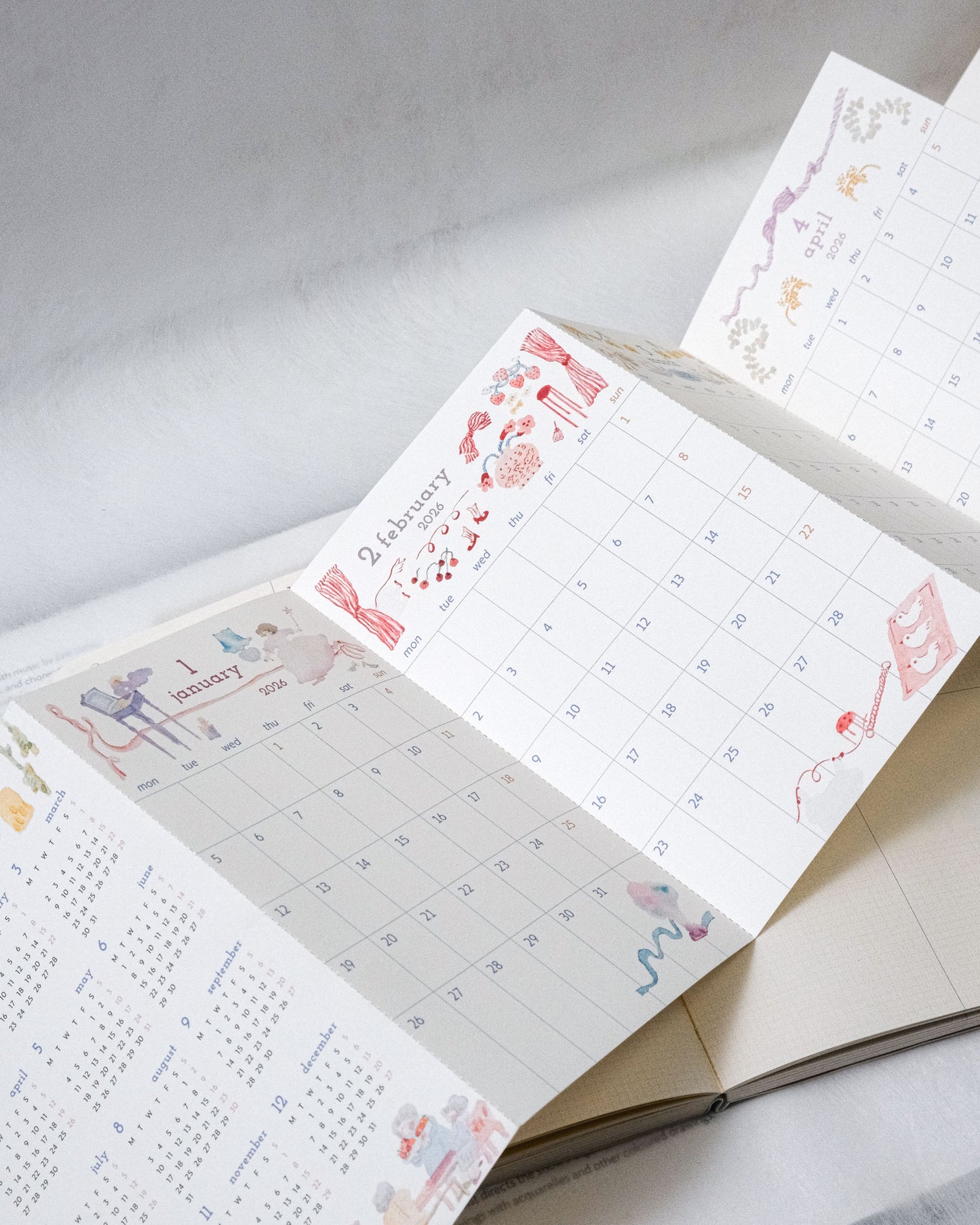 Dodolulu - 2026 Monthly Planner Sticker Set (PRE-ORDER)