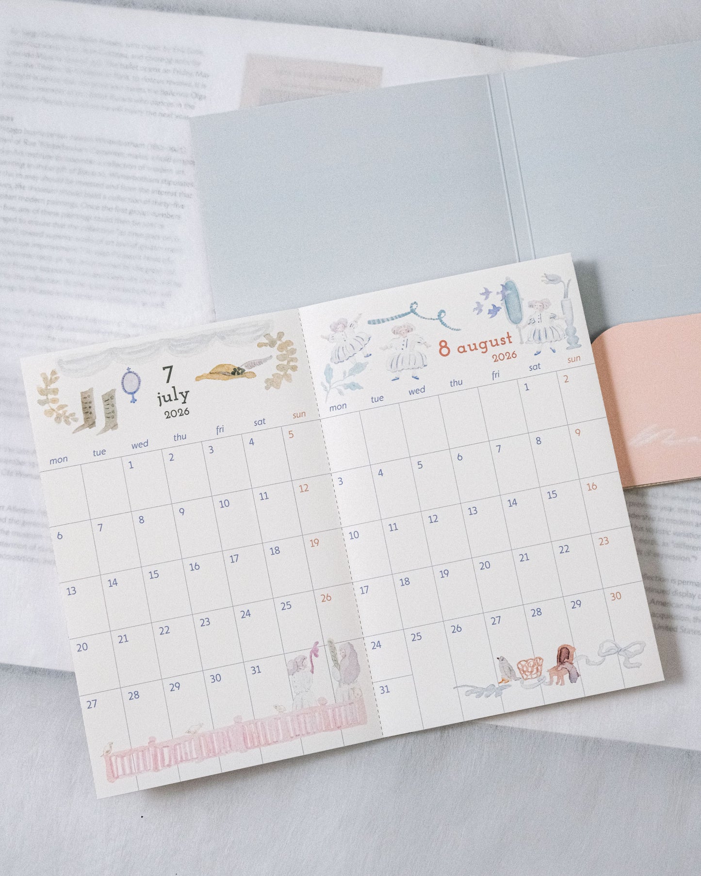 Dodolulu - 2026 Monthly Planner Sticker Set (PRE-ORDER)