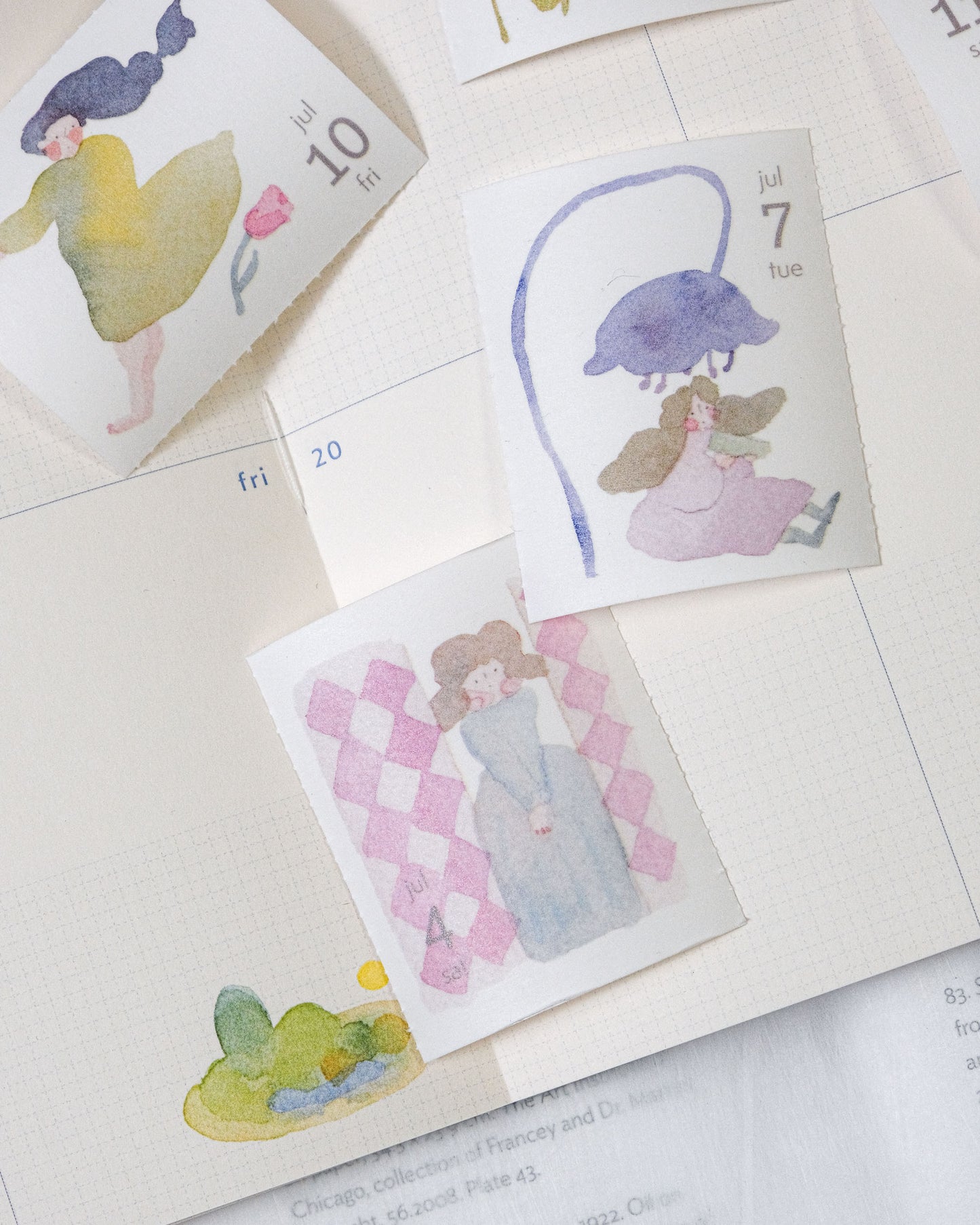 Dodolulu - 2026 Daily Washi Tape Set (PRE-ORDER)