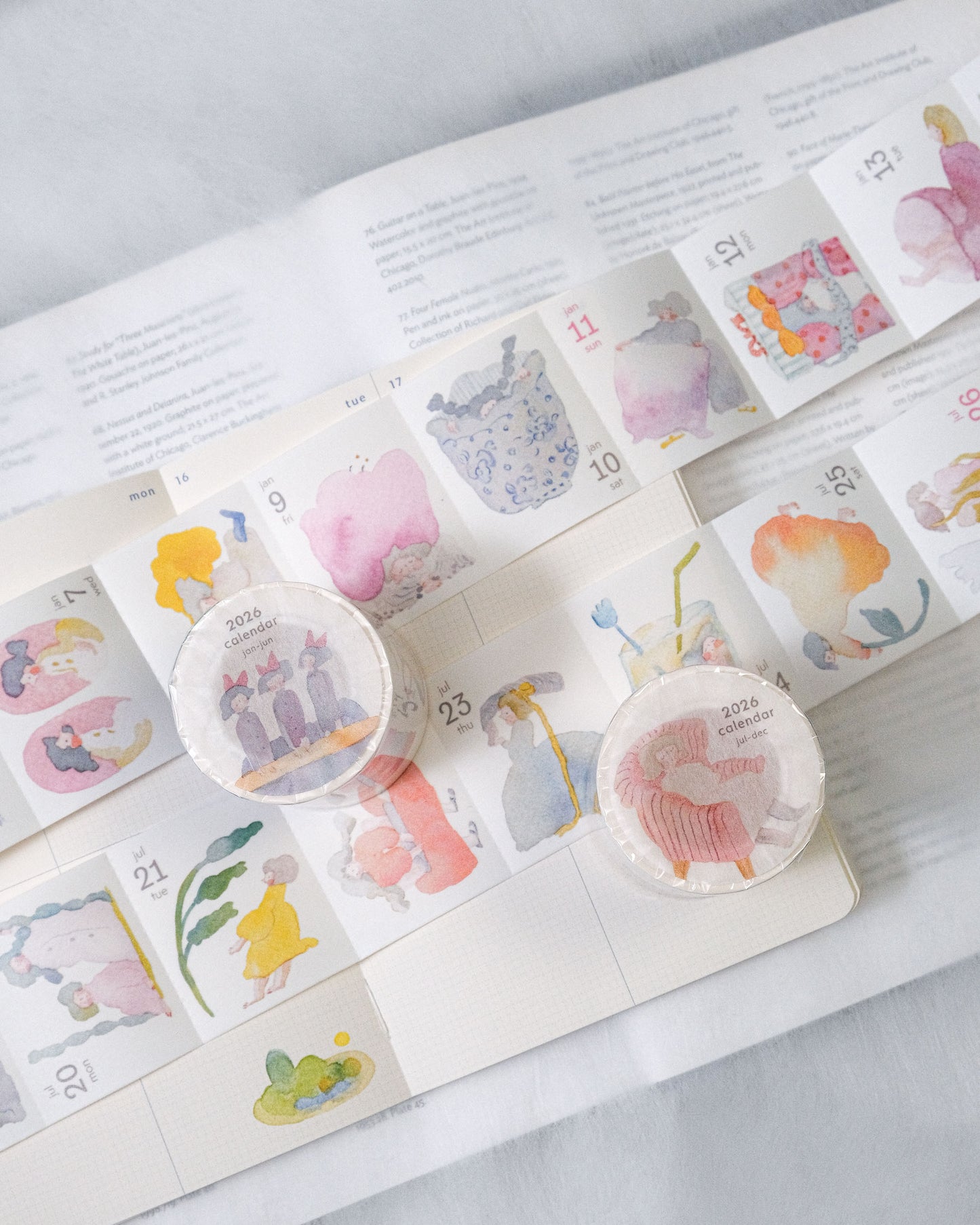 Dodolulu - 2026 Daily Washi Tape Set (PRE-ORDER)