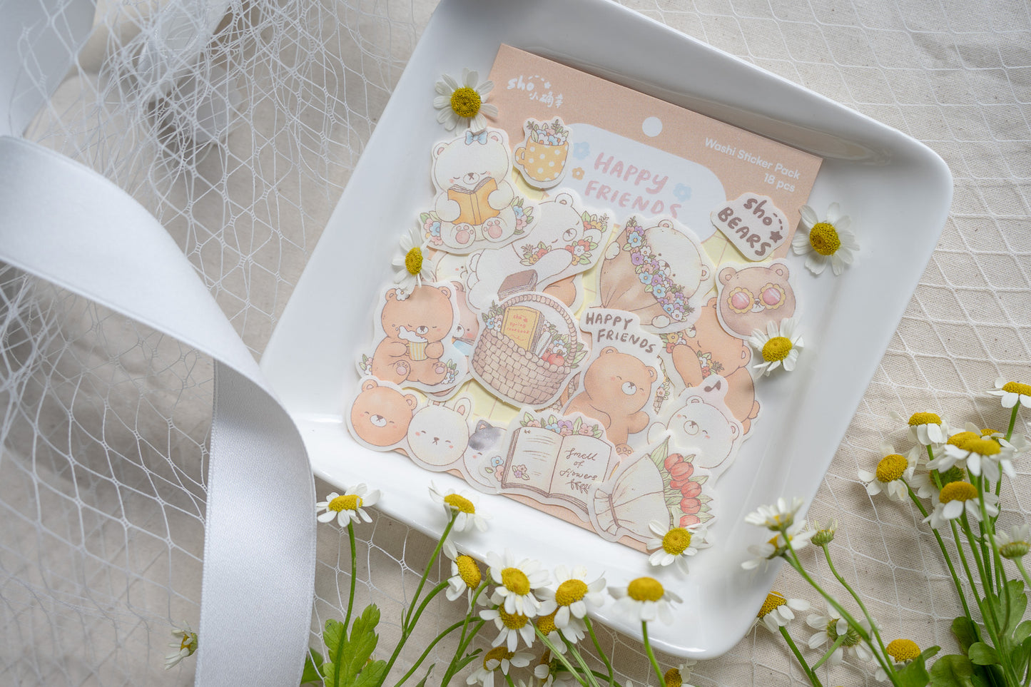 Sho Little Happiness - Happy Friends- Sticker Pack