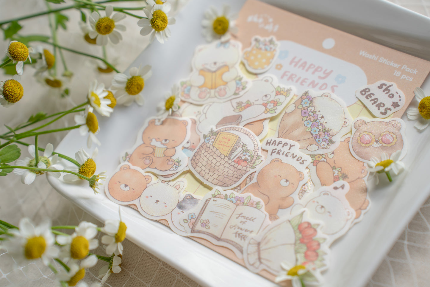 Sho Little Happiness - Happy Friends- Sticker Pack