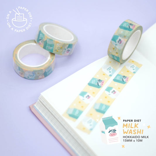Paper Diet - Washi Tape - Hokkaido Milk Washi