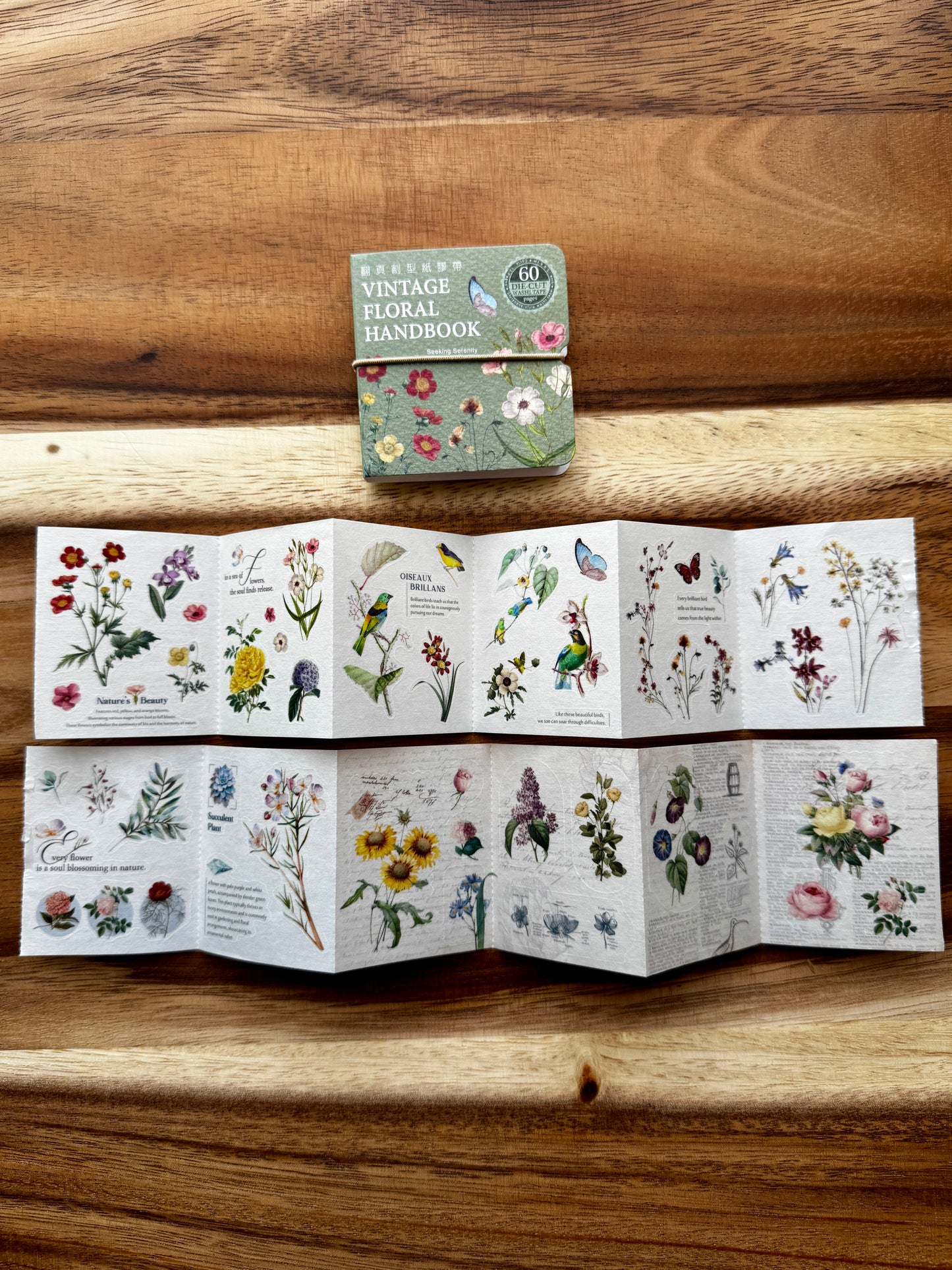 MU Lifestyle - Mini Book - Die Cut Washi Tape