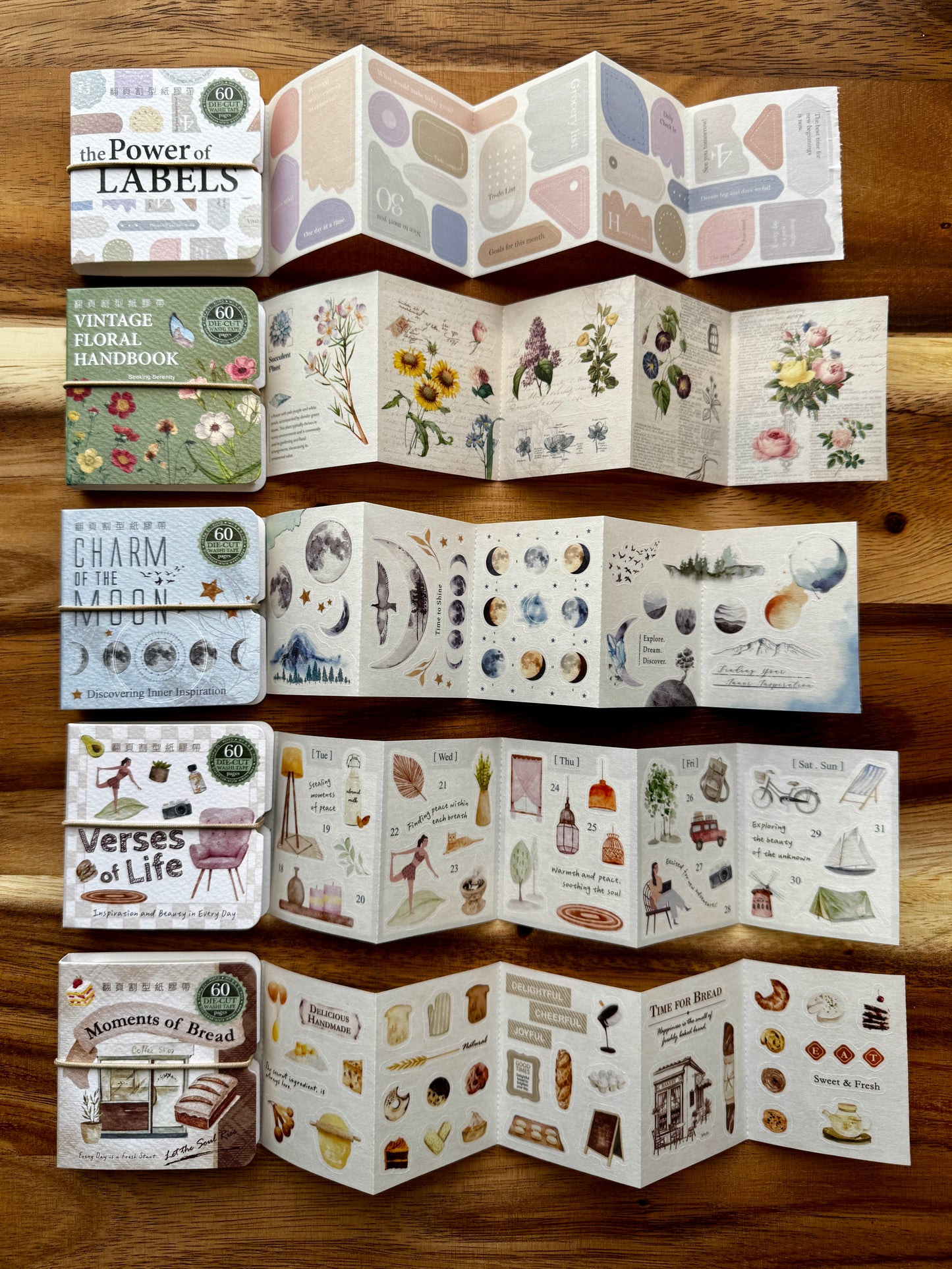 MU Lifestyle - Mini Book - Die Cut Washi Tape