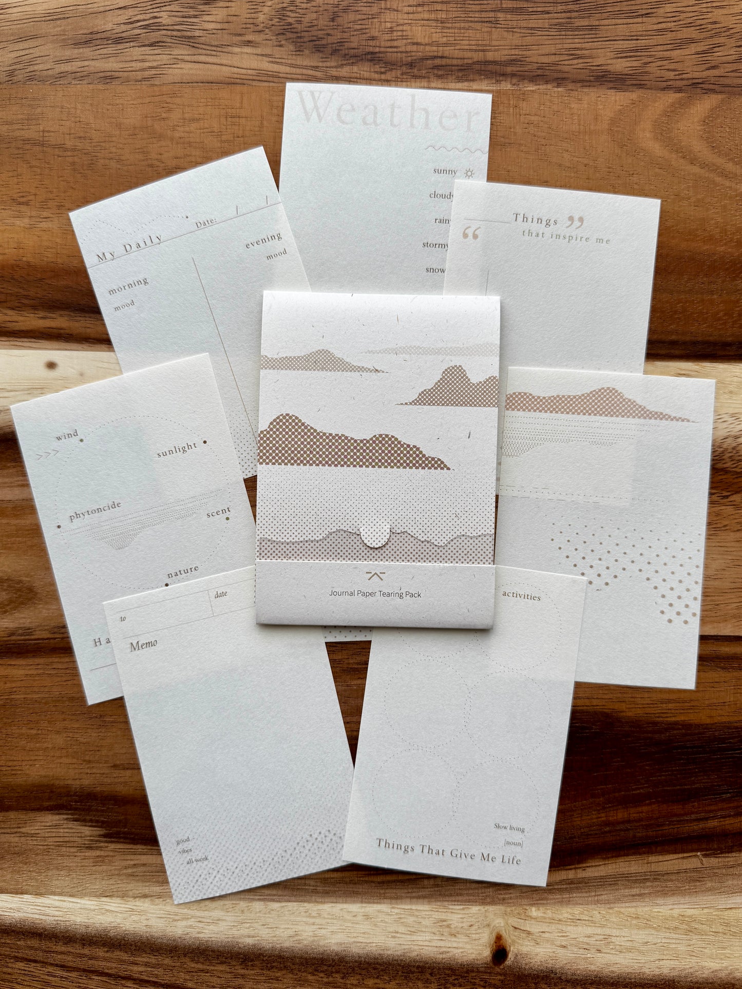 MU Lifestyle - Collage Tear Off Paper Pack