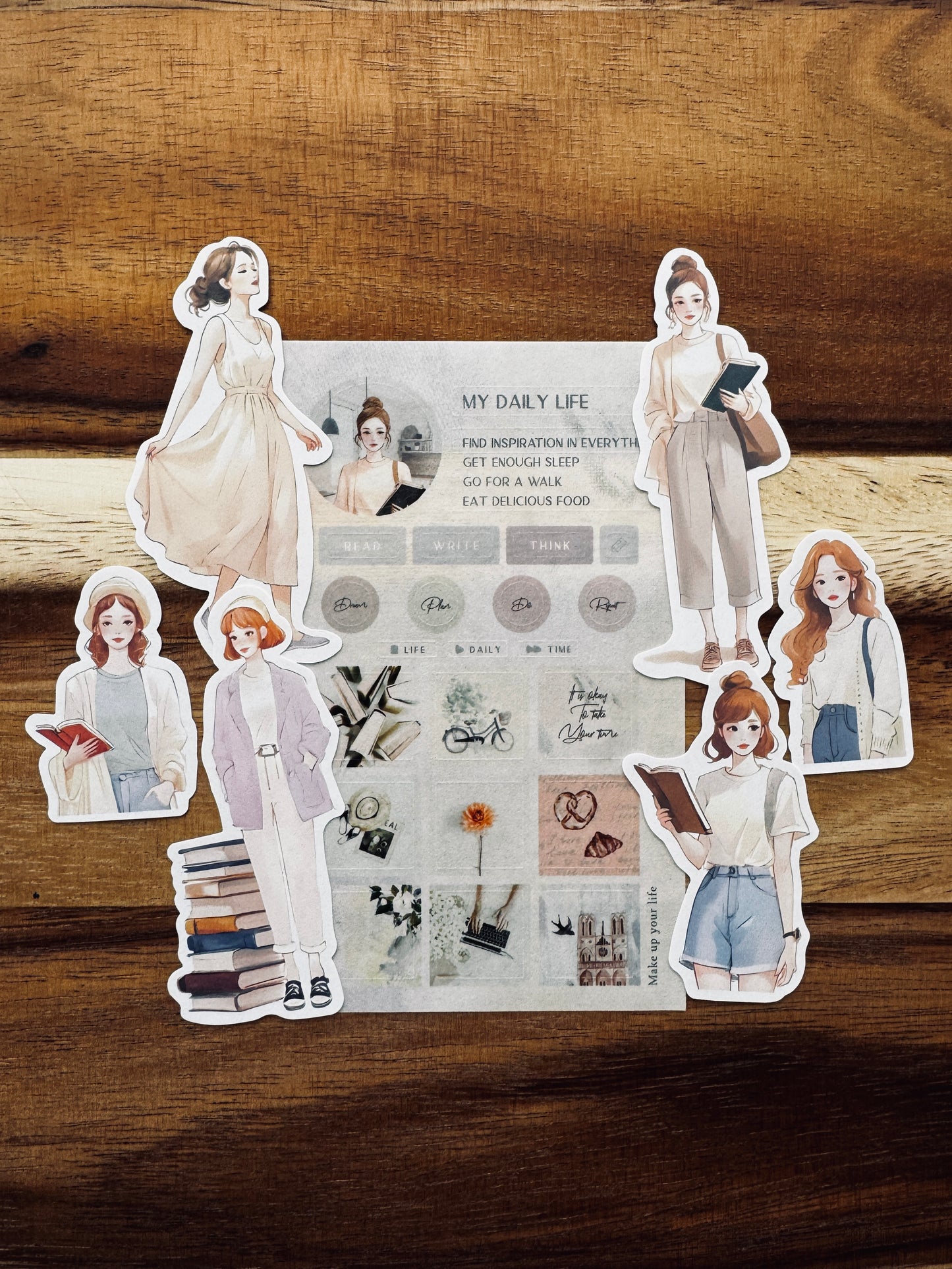 MU Lifestyle - Style Girls Sticker Pack