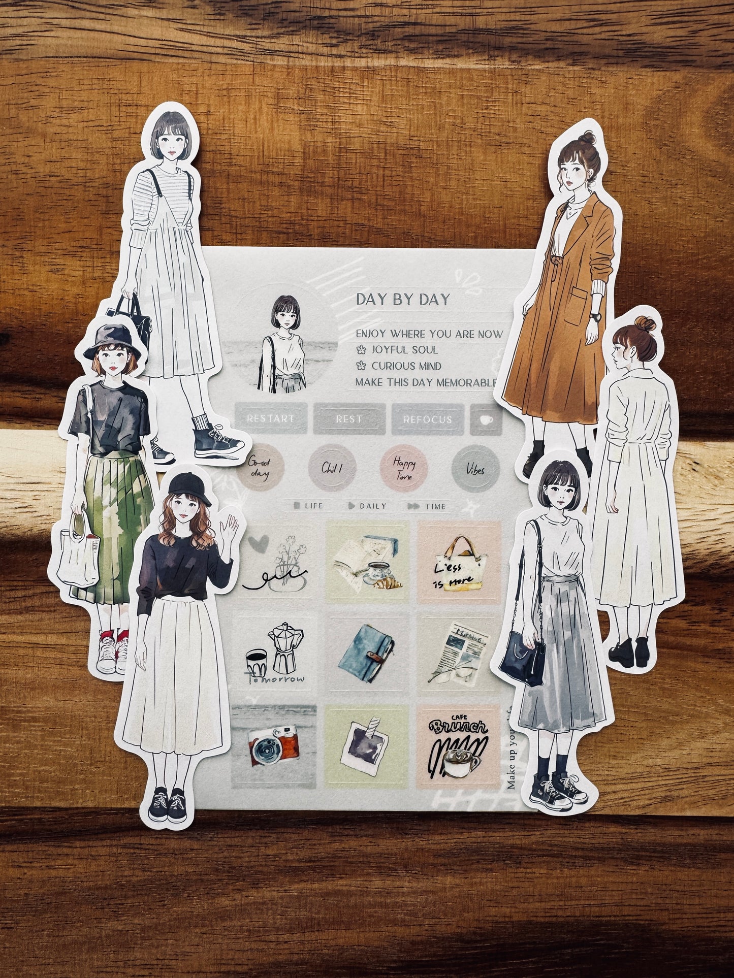 MU Lifestyle - Style Girls Sticker Pack