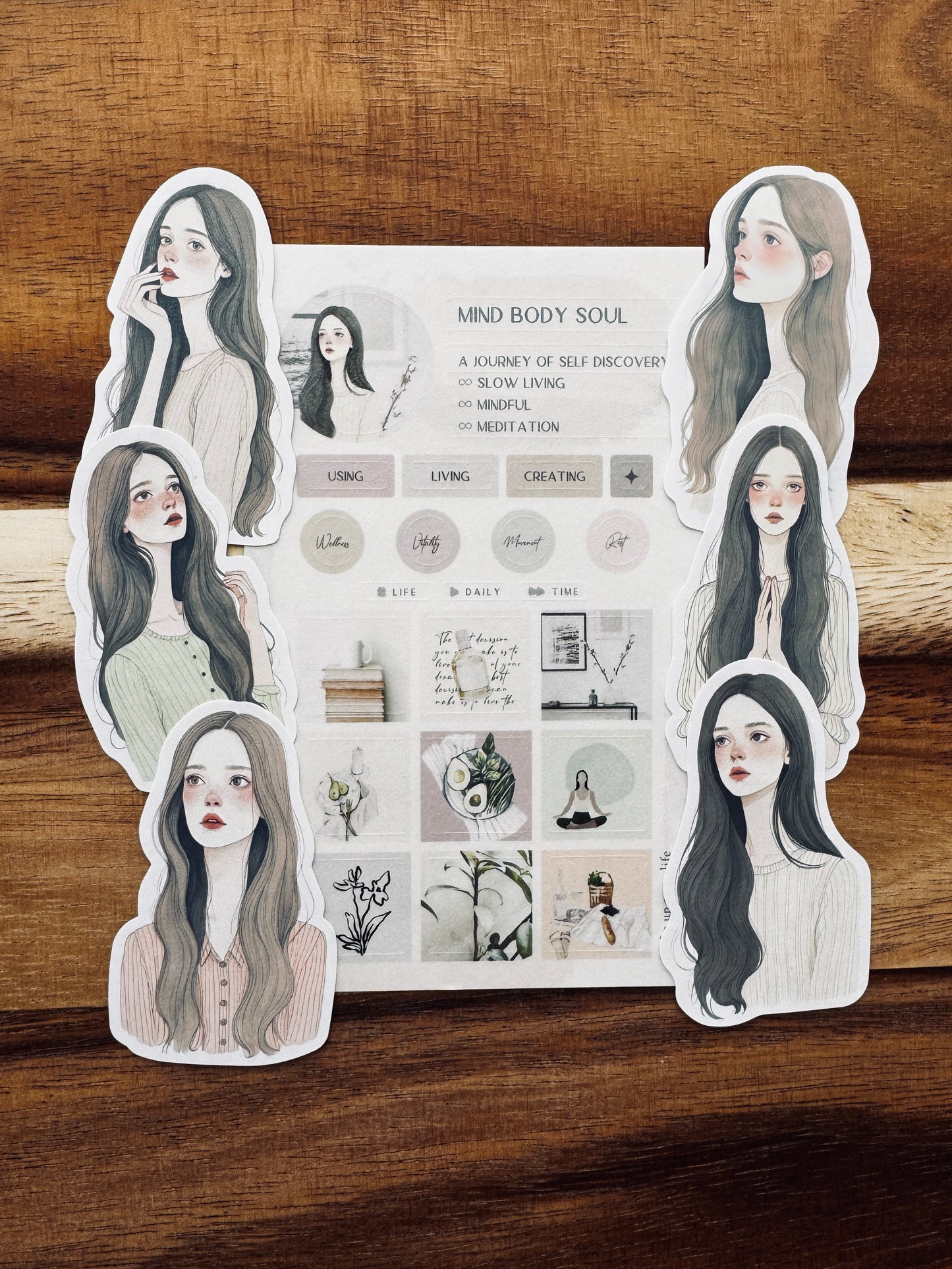 MU Lifestyle - Style Girls Sticker Pack