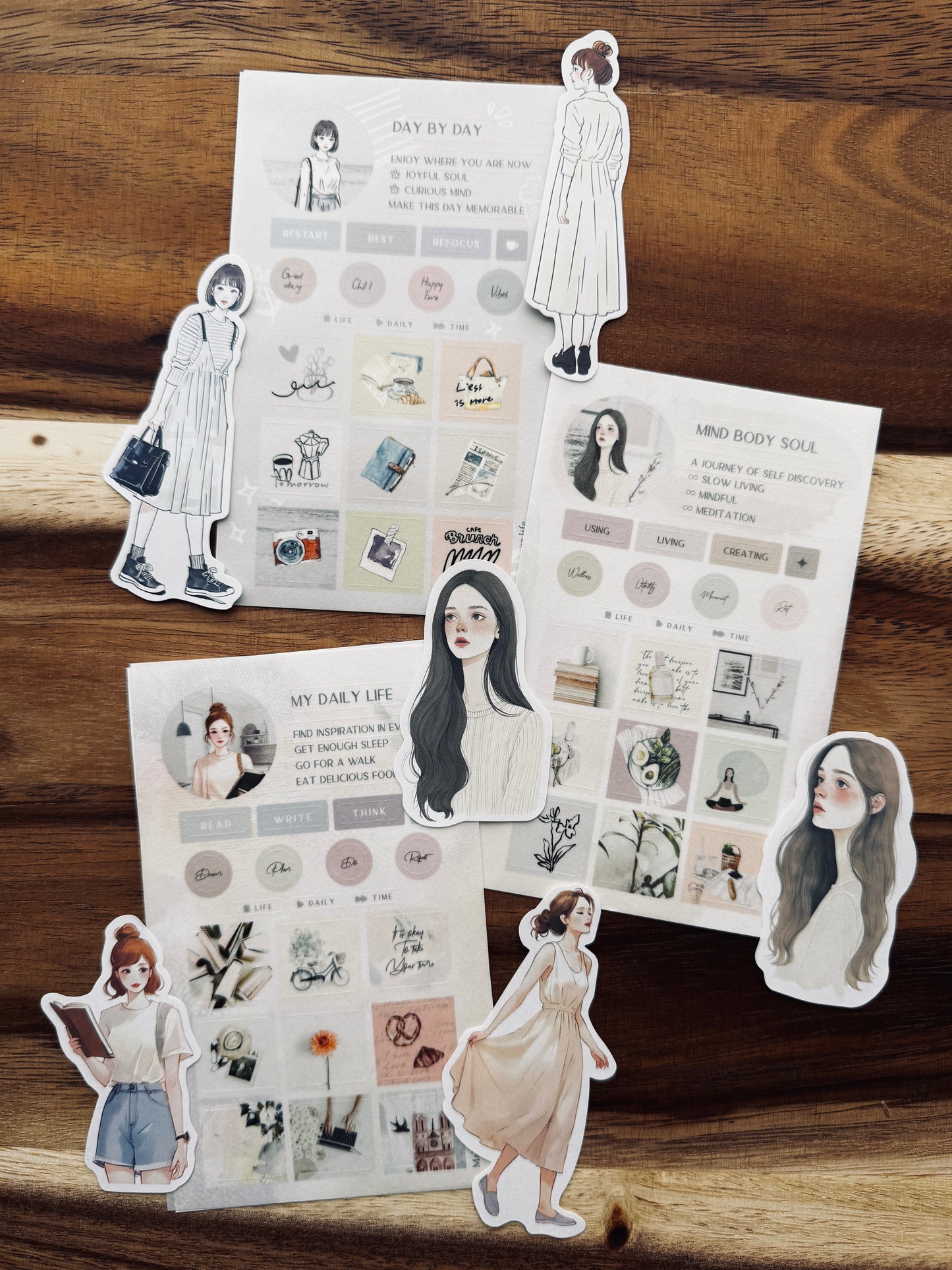 MU Lifestyle - Style Girls Sticker Pack