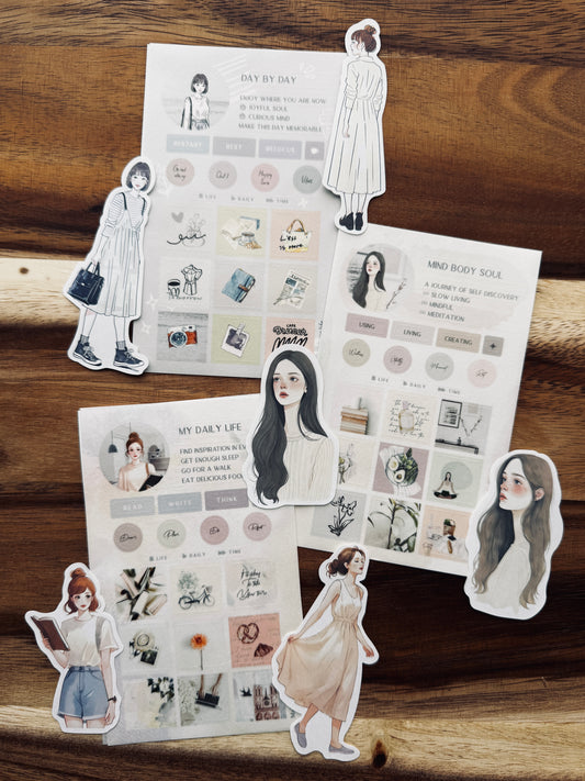 MU Lifestyle - Style Girls Sticker Pack