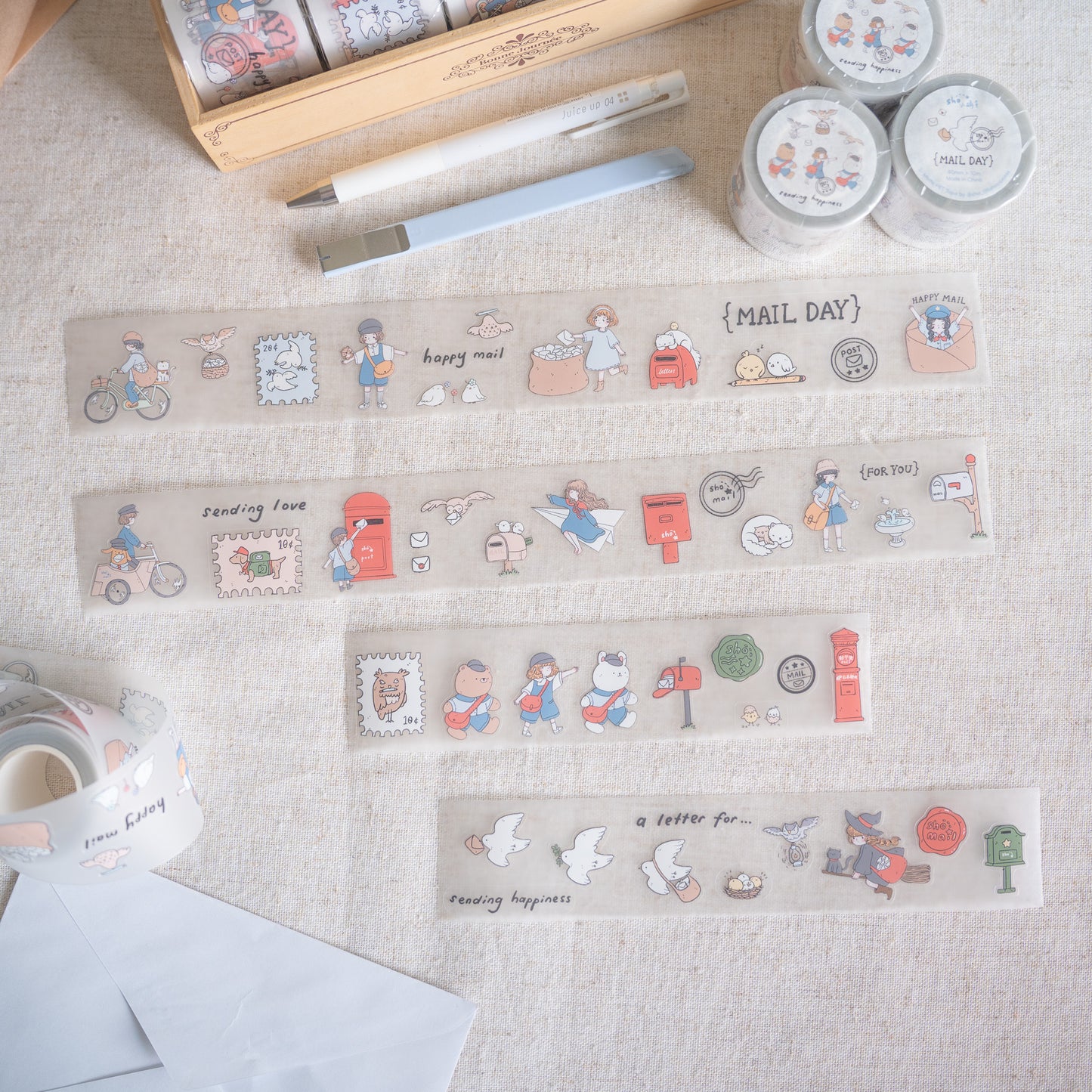 Sho Little Happines - Mail Daily- PET Tape