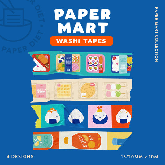 Paper Diet - Washi Tape - Paper Mart Series