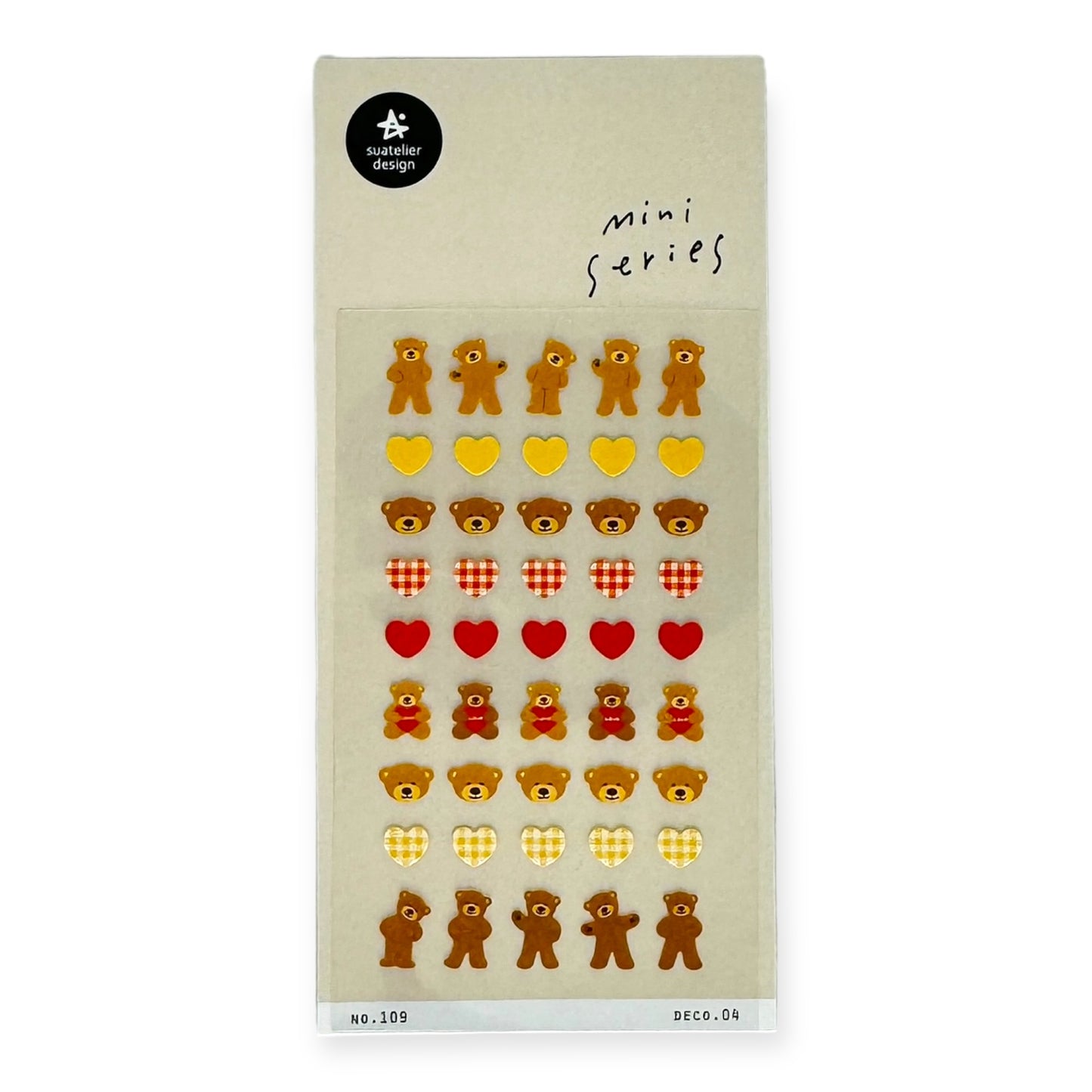 Suatelier - Mini Series Sticker No. 109 (Deco.04)