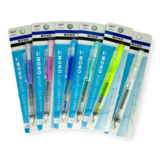 Tombow MONO Graph Mechanical Pencil Clear Series - 0.5 mm