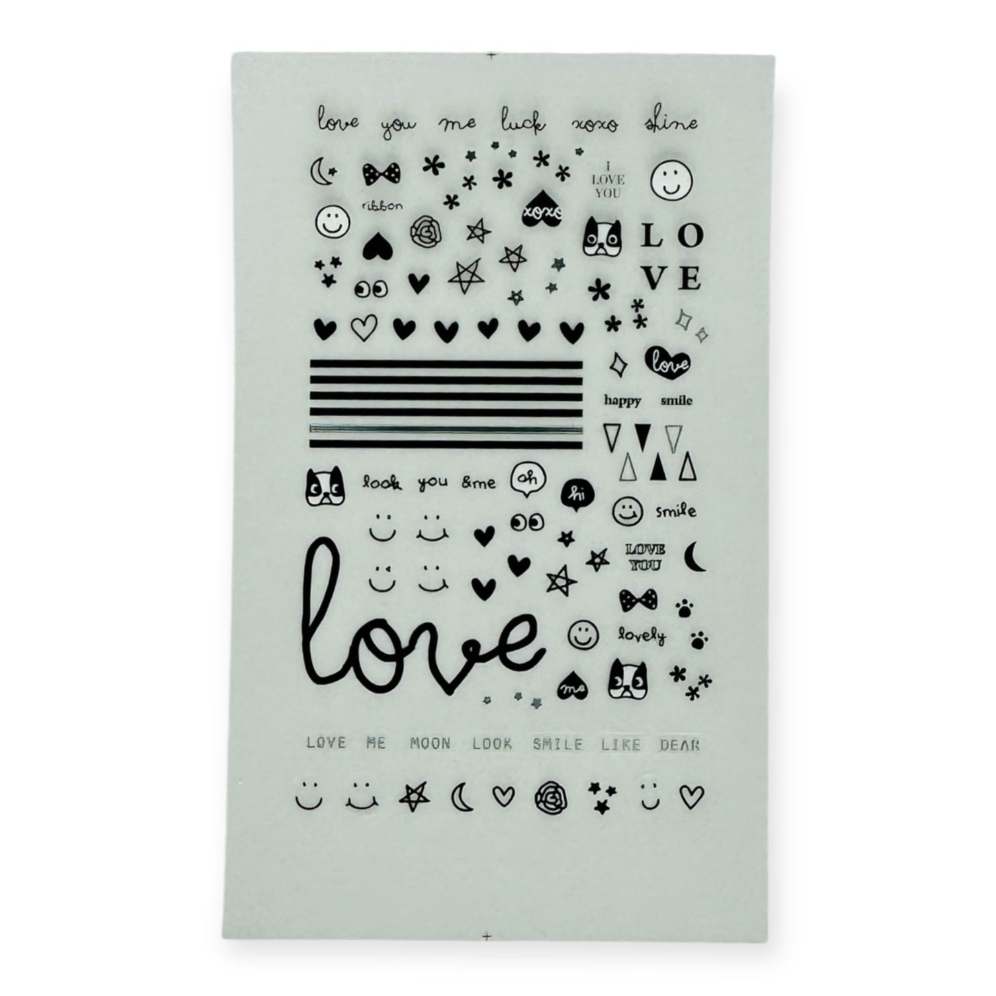 Suatelier Deco Love Sticker/Nail Deco (No. 1060)