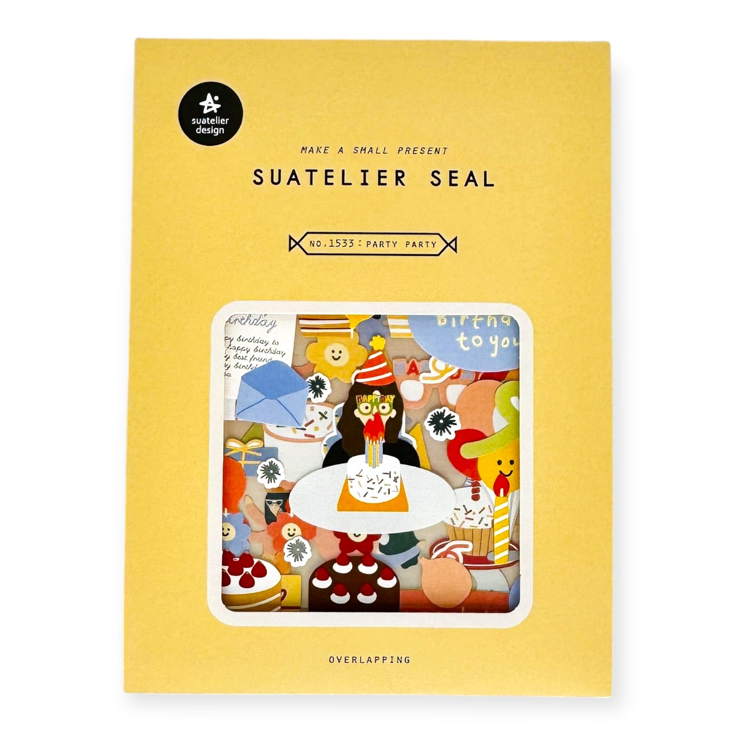 Suatalier Seal Sticker No. 1533 - Party Party