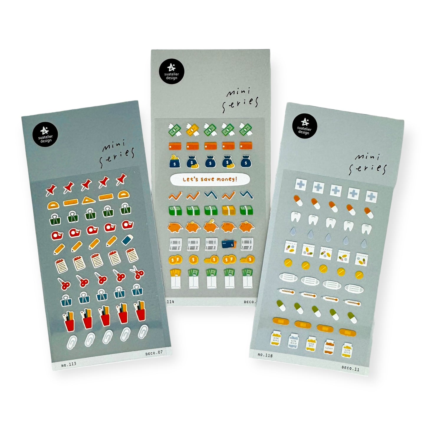 Suatelier - Mini Series Sticker No. 114 (Deco.08)