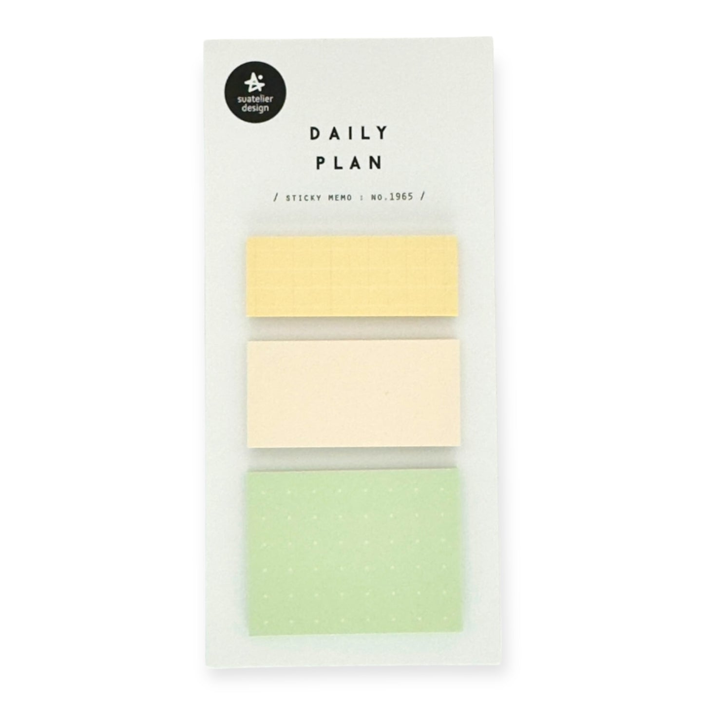 Suatelier - Daily Plan Sticky Memo No. 1965