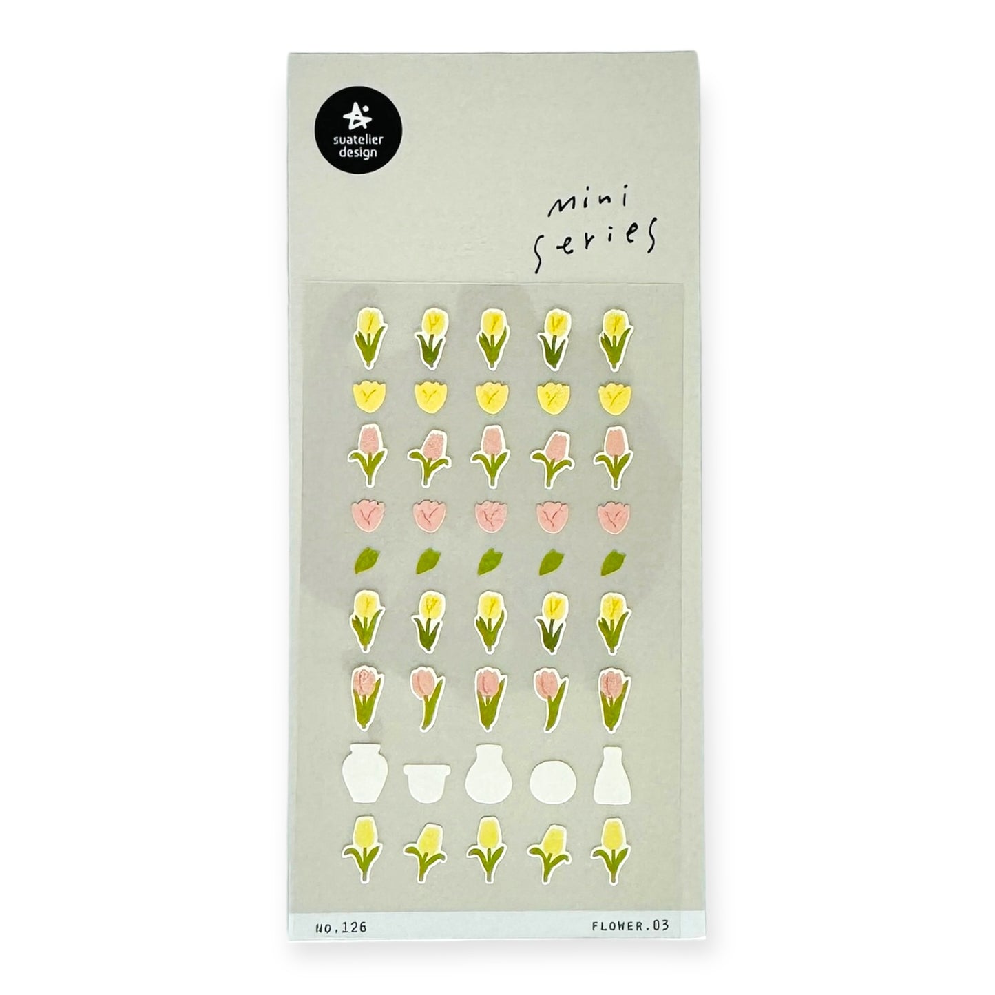 Suatelier - Mini Series Sticker No. 126 (Flower.03)