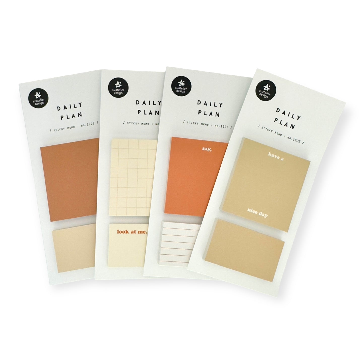 Suatelier - Daily Plan Sticky Memo No. 1926