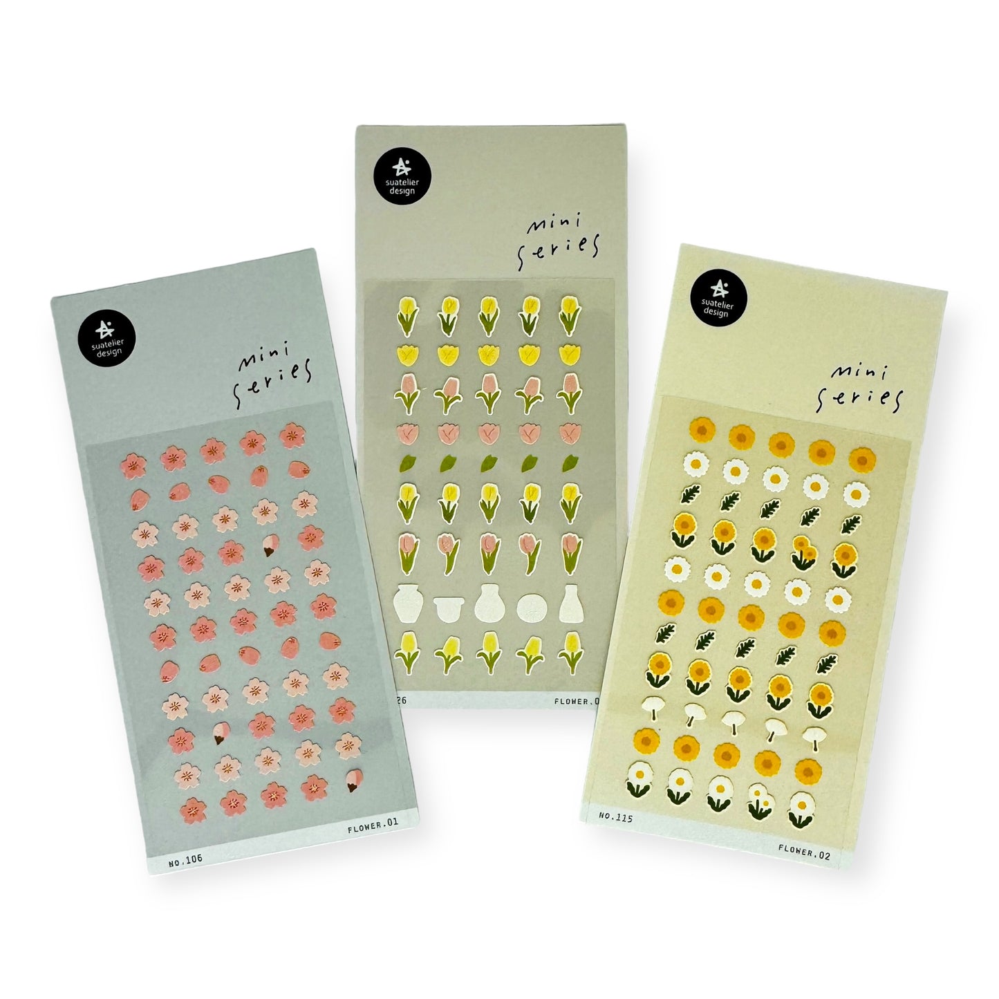 Suatelier - Mini Series Sticker No. 115 (Flower.02)