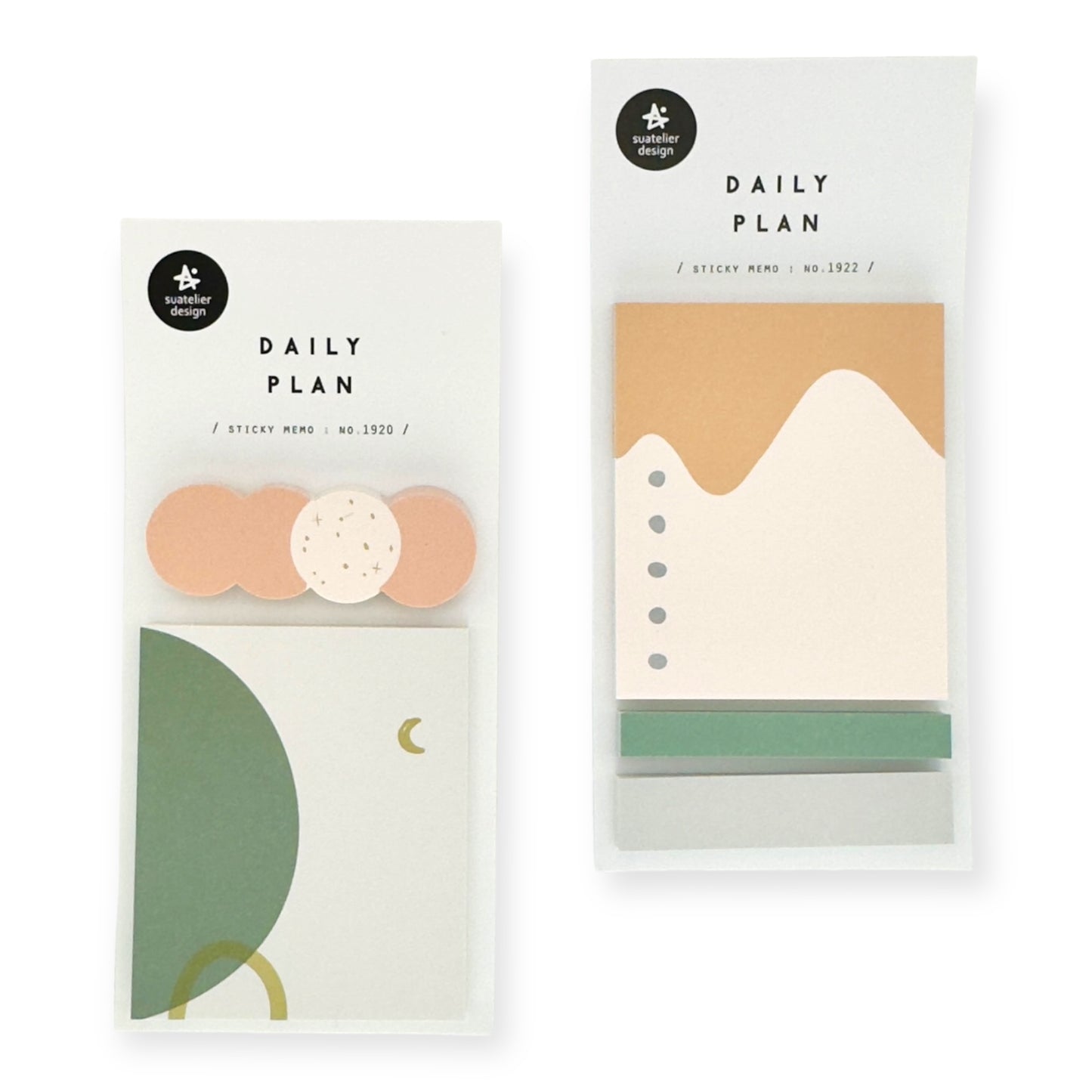Suatelier - Daily Plan Sticky Memo No. 1922