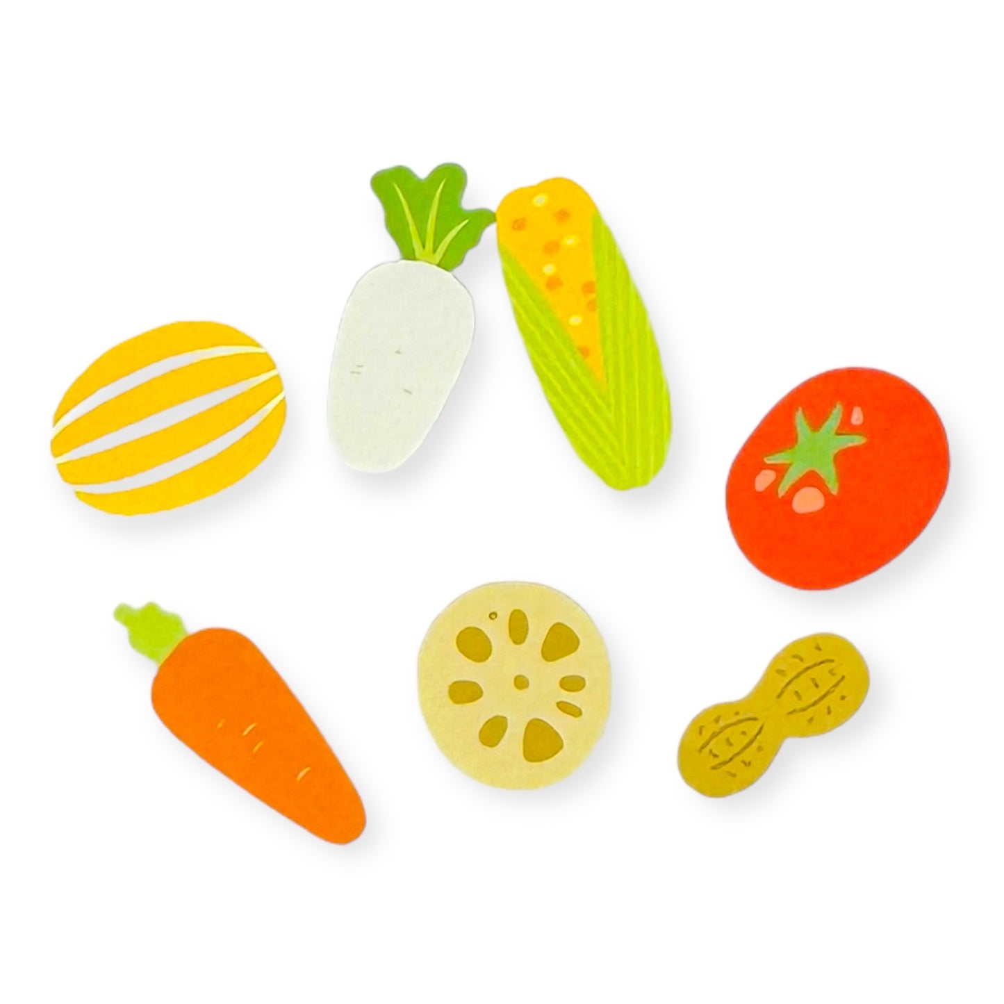 Suatelier Flake Sticker - Vegetable (No. 305)