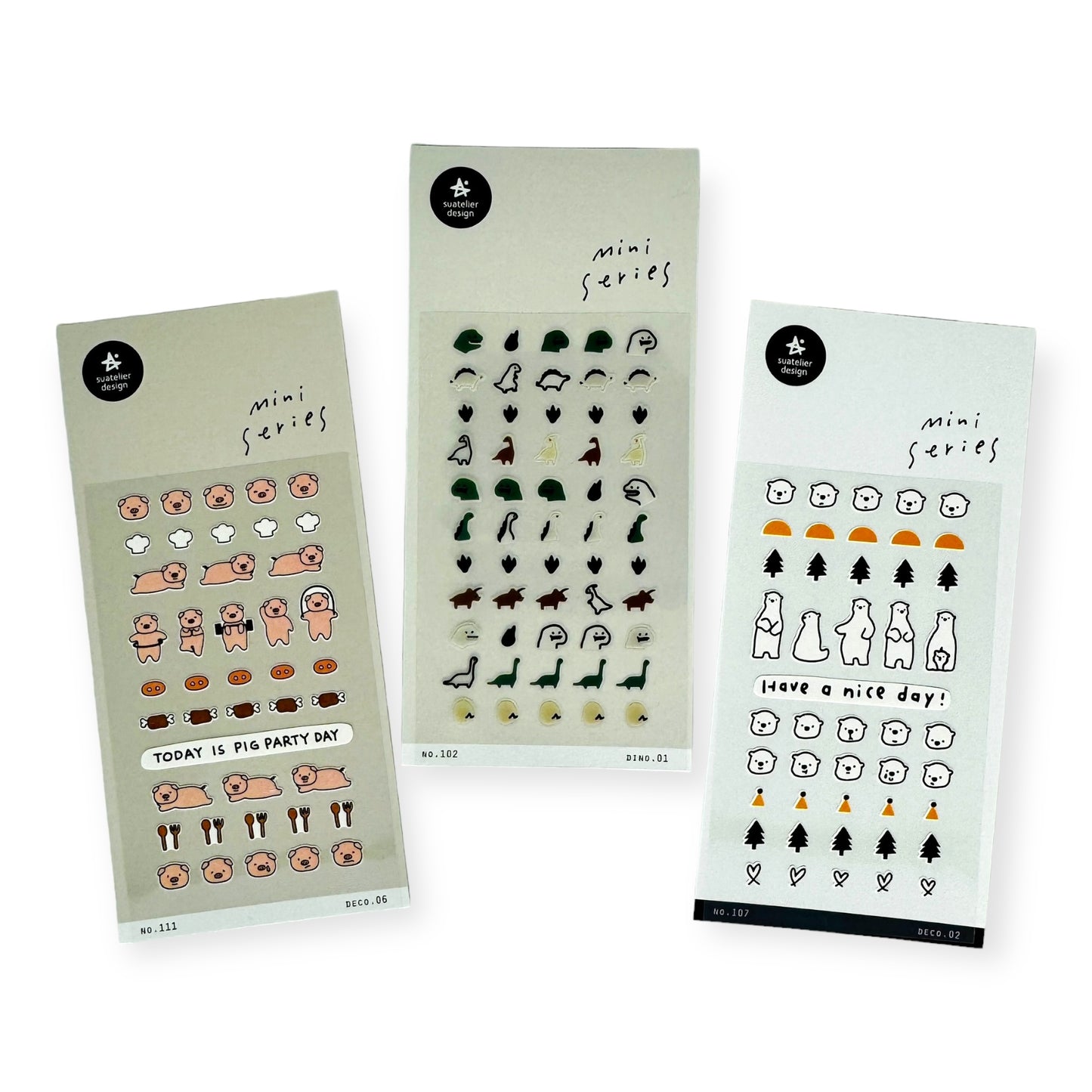 Suatelier - Mini Series Sticker No. 111 (Deco.06)