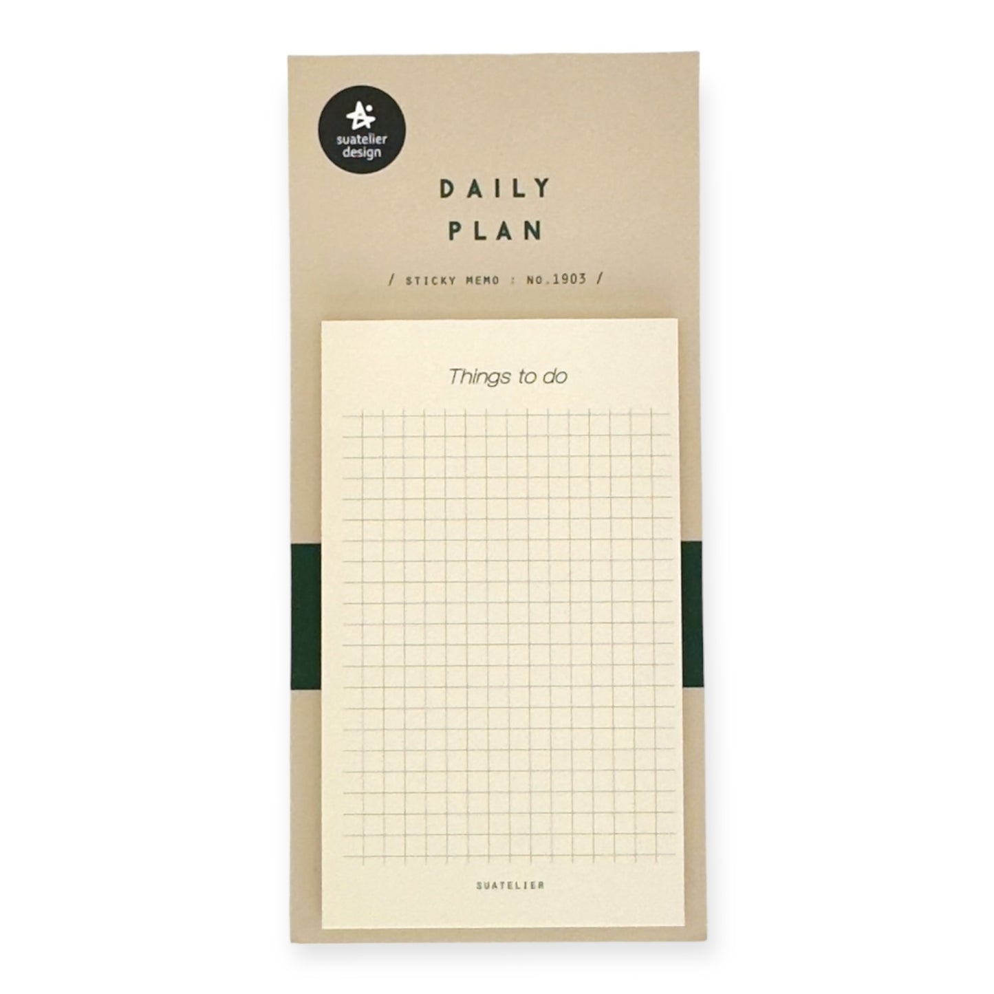 Suatelier - Daily Plan Sticky Memo No. 1903