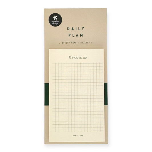 Suatelier - Daily Plan Sticky Memo No. 1903